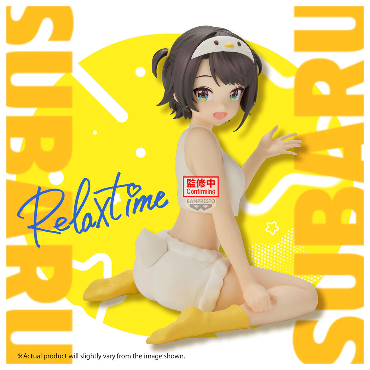 Hololive Oozora Subaru Relax Time figúrka 12 cm produktová fotografia