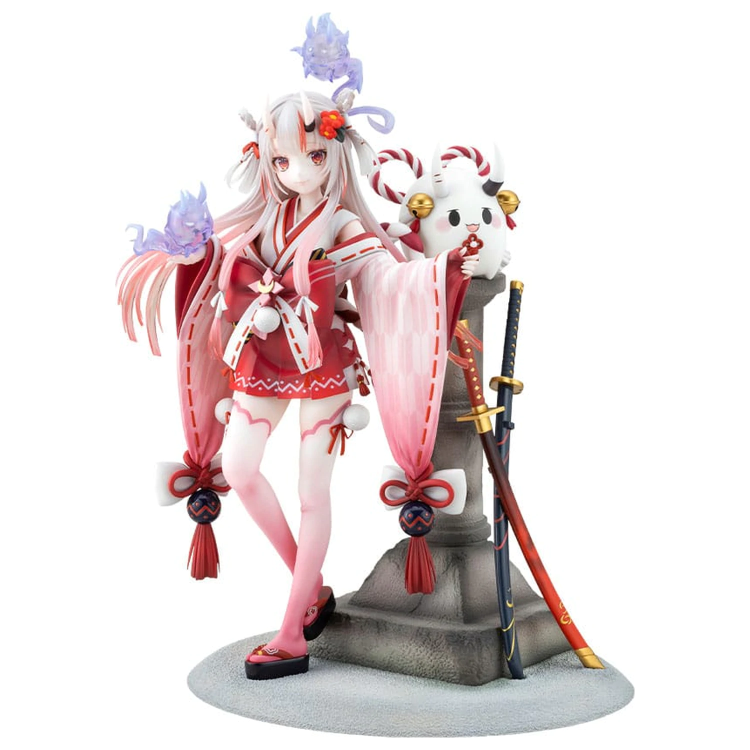 Hololive Production PVC Socha 1/7 Nakiri Ayame Shrine Maiden Fortune Outfit Ver. 26 cm produktová fotografia