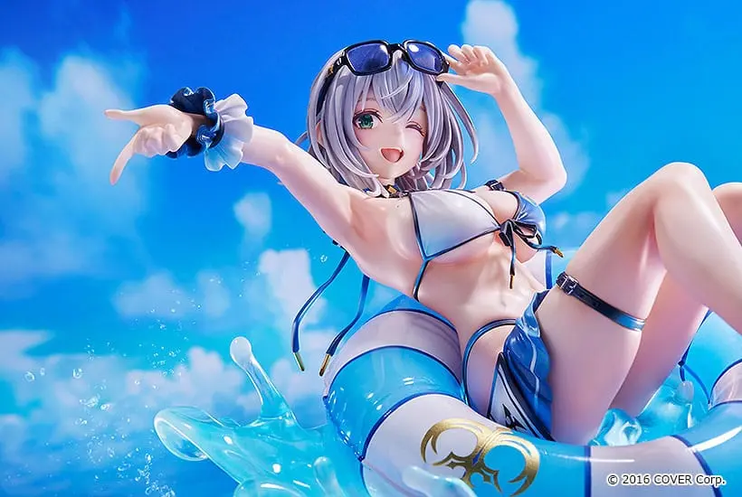 Hololive Production PVC figúrka 1/7 Shirogane Noel: Swimsuit Ver. 15 cm termékfotó