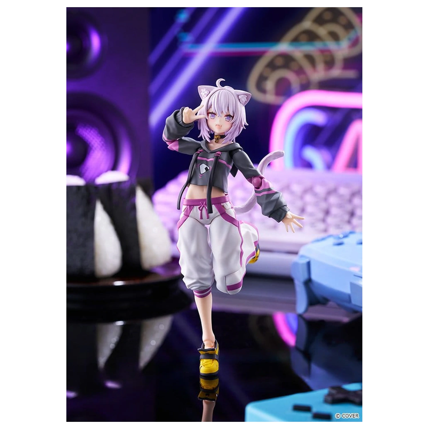 Hololive Production figma Akčná figúrka Nekomata Okayu 14 cm produktová fotografia