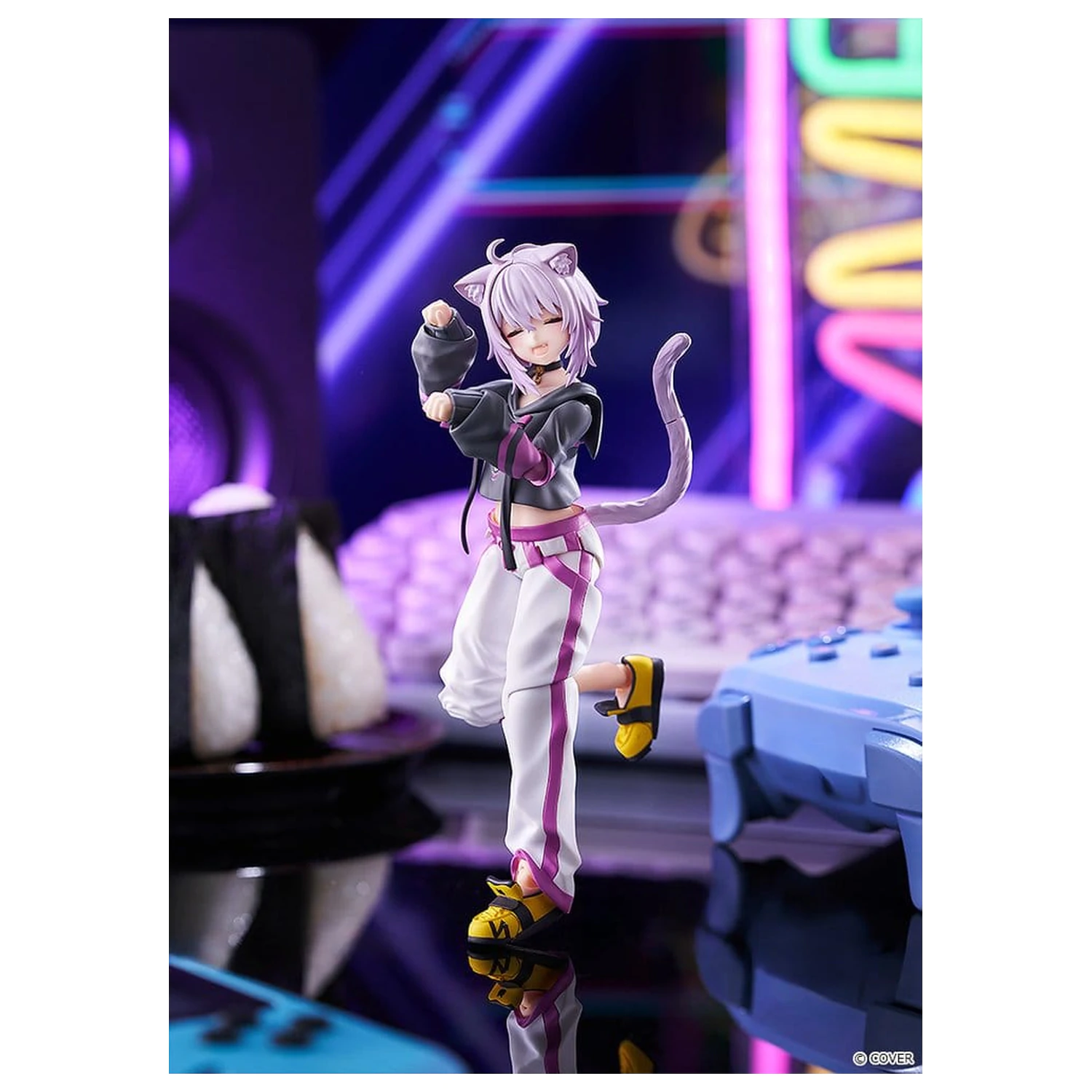 Hololive Production figma Akčná figúrka Nekomata Okayu 14 cm produktová fotografia