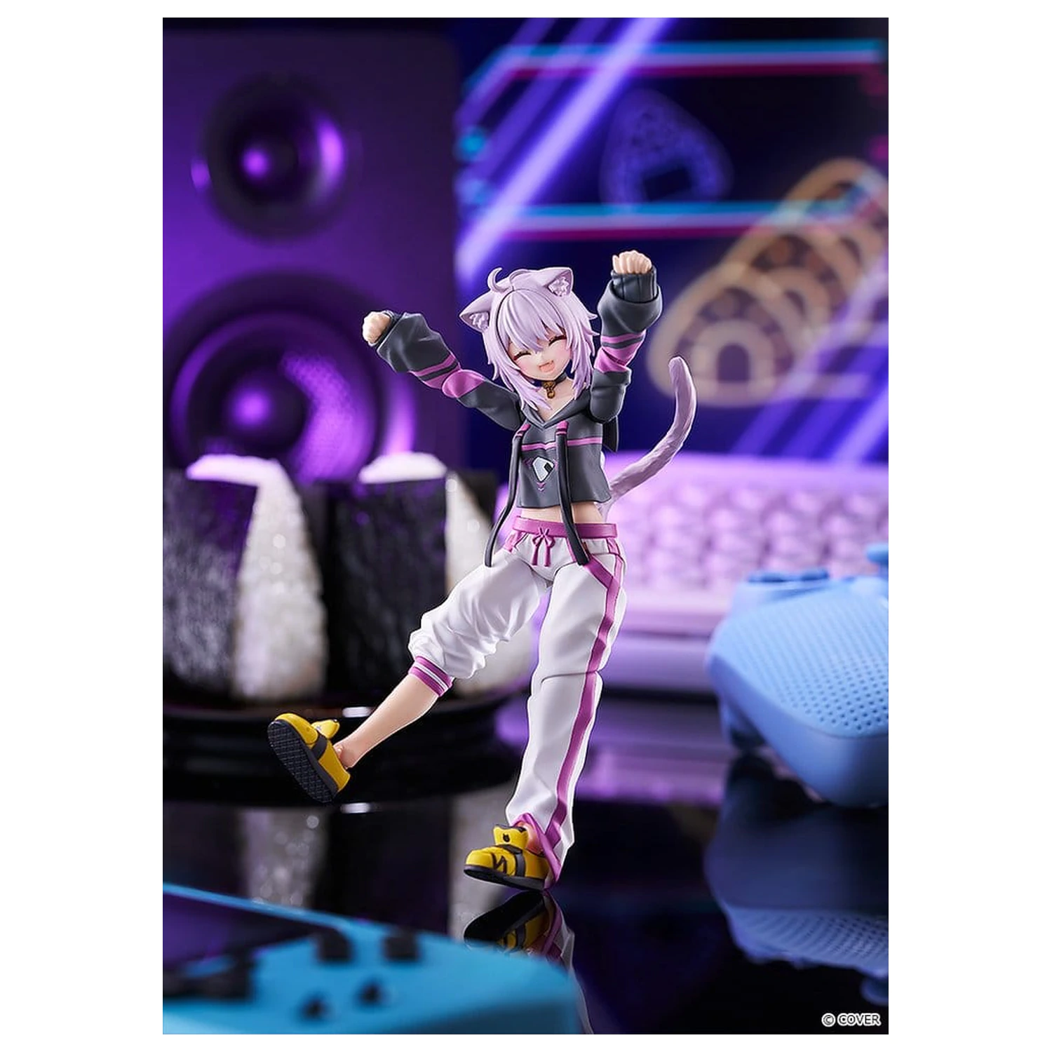 Hololive Production figma Akčná figúrka Nekomata Okayu 14 cm produktová fotografia