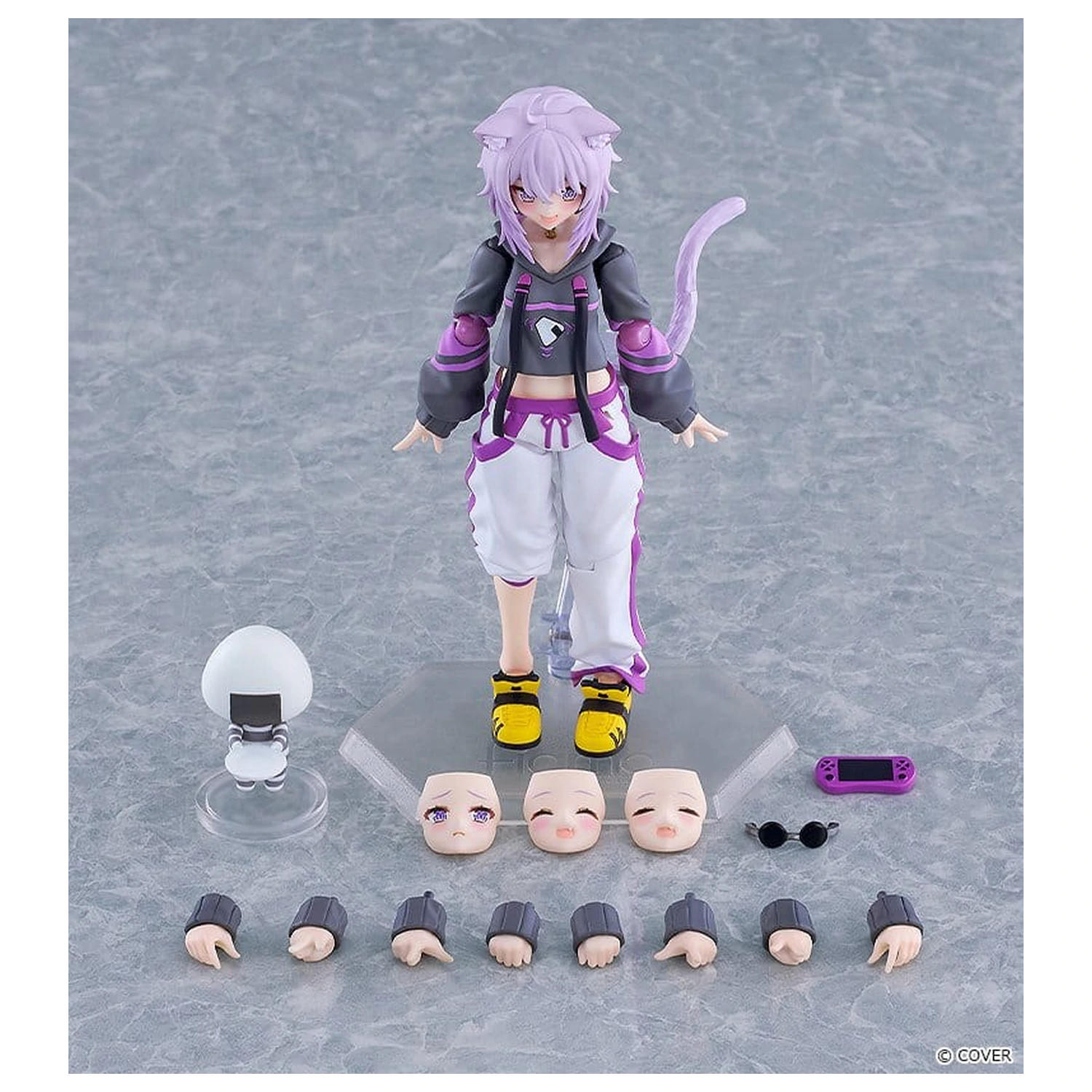 Hololive Production figma Akčná figúrka Nekomata Okayu 14 cm produktová fotografia