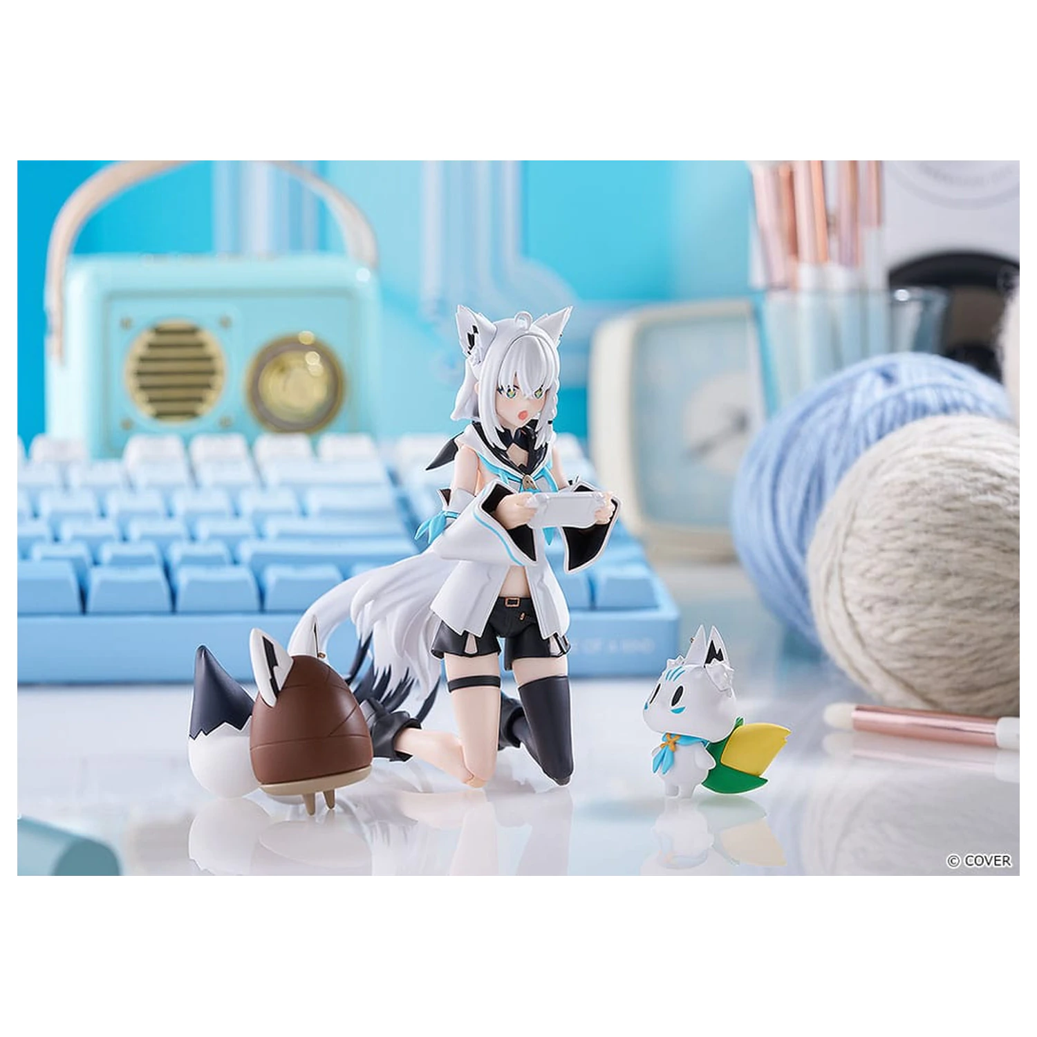 Hololive Production Figma akčná figúrka Shirakami Fubuki 15 cm produktová fotografia