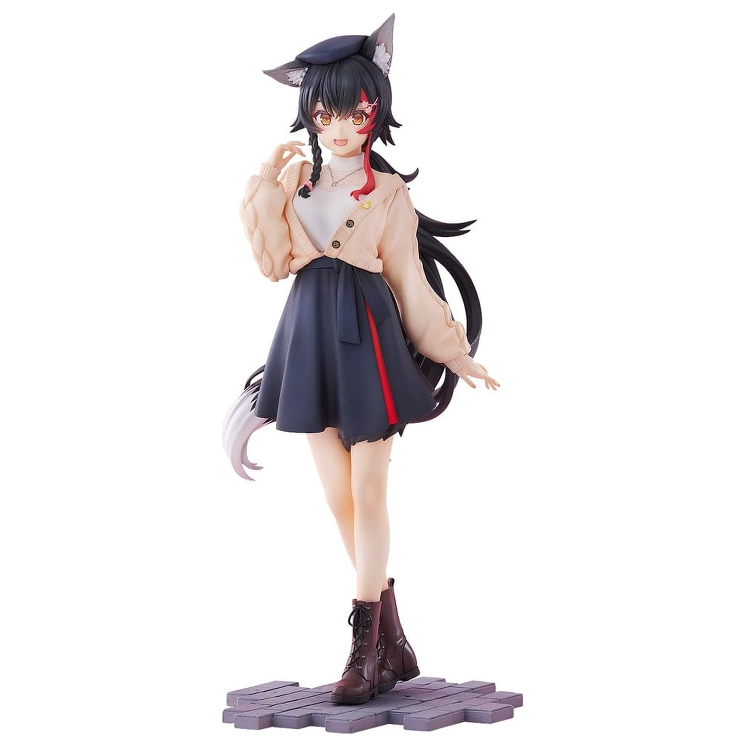 Hololive Production G.S. Collection PVC figúrka 1/7 Ookami Mio Date Style - Street Outfit Ver. 24 cm produktová fotografia