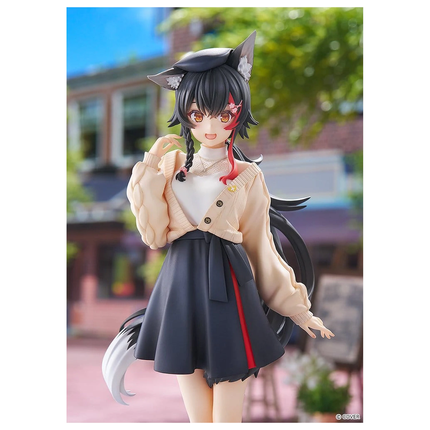 Hololive Production G.S. Collection PVC figúrka 1/7 Ookami Mio Date Style - Street Outfit Ver. 24 cm produktová fotografia