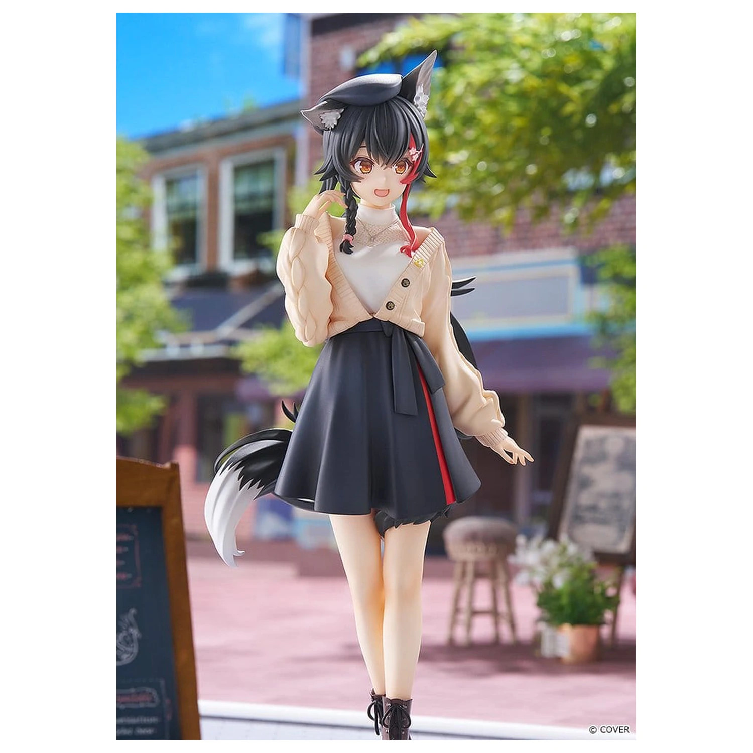 Hololive Production G.S. Collection PVC figúrka 1/7 Ookami Mio Date Style - Street Outfit Ver. 24 cm produktová fotografia
