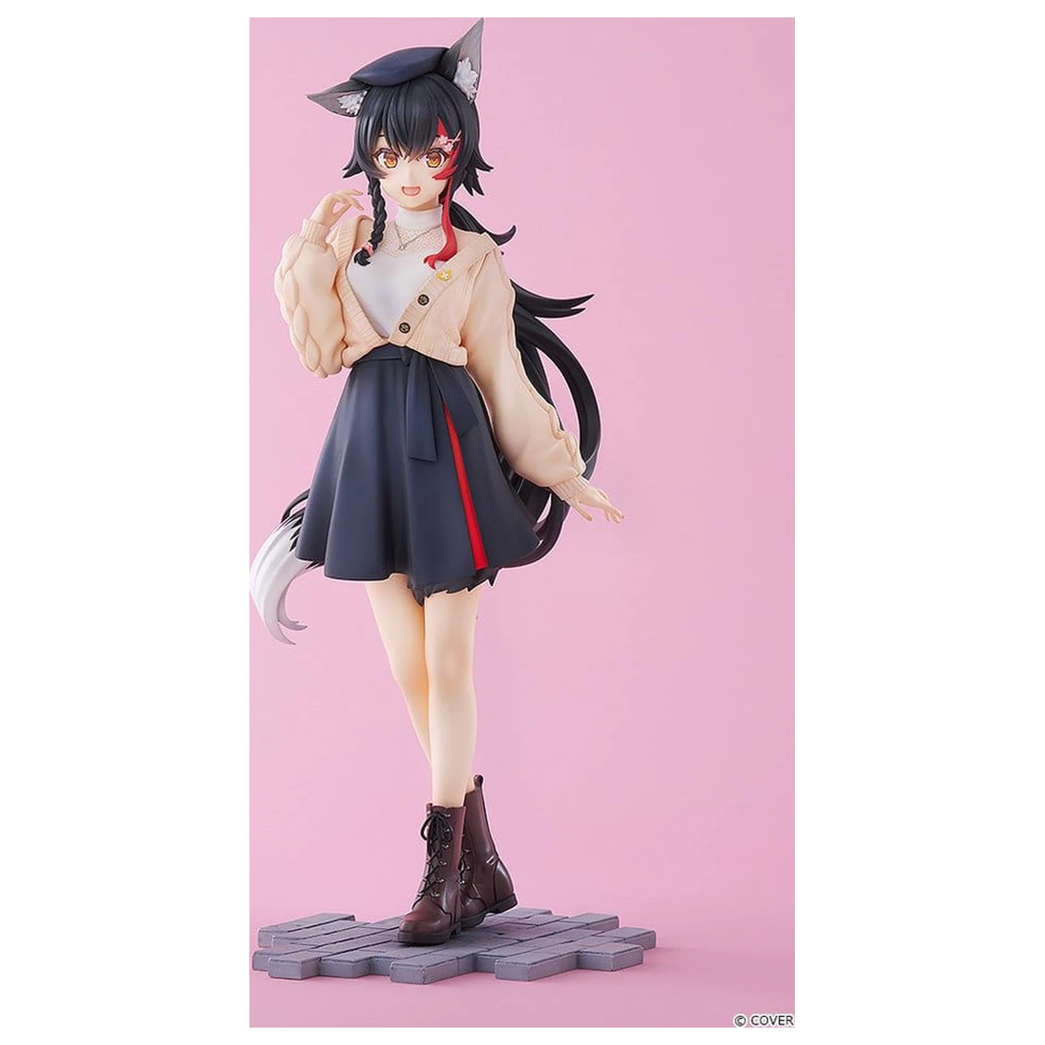 Hololive Production G.S. Collection PVC figúrka 1/7 Ookami Mio Date Style - Street Outfit Ver. 24 cm produktová fotografia