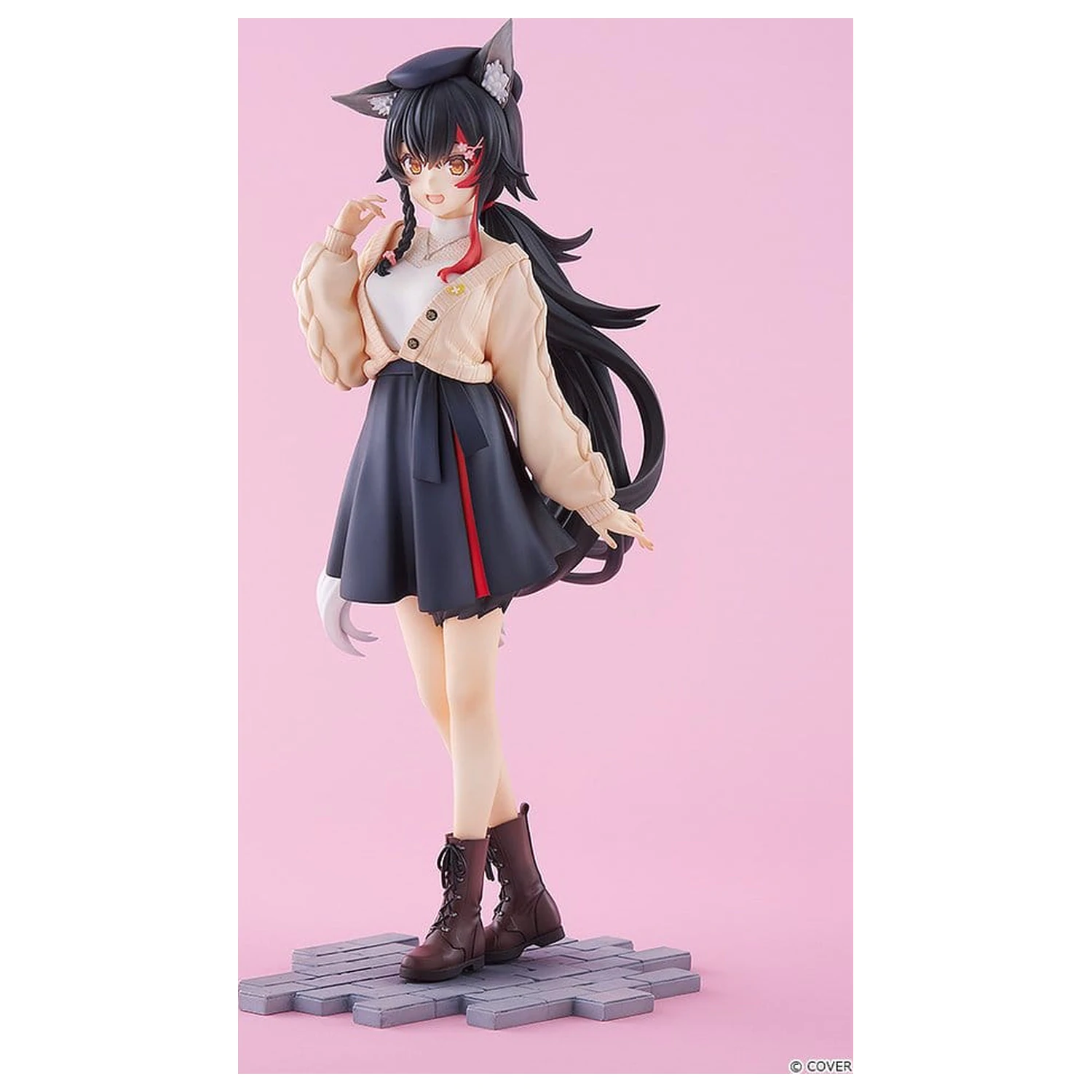 Hololive Production G.S. Collection PVC figúrka 1/7 Ookami Mio Date Style - Street Outfit Ver. 24 cm produktová fotografia
