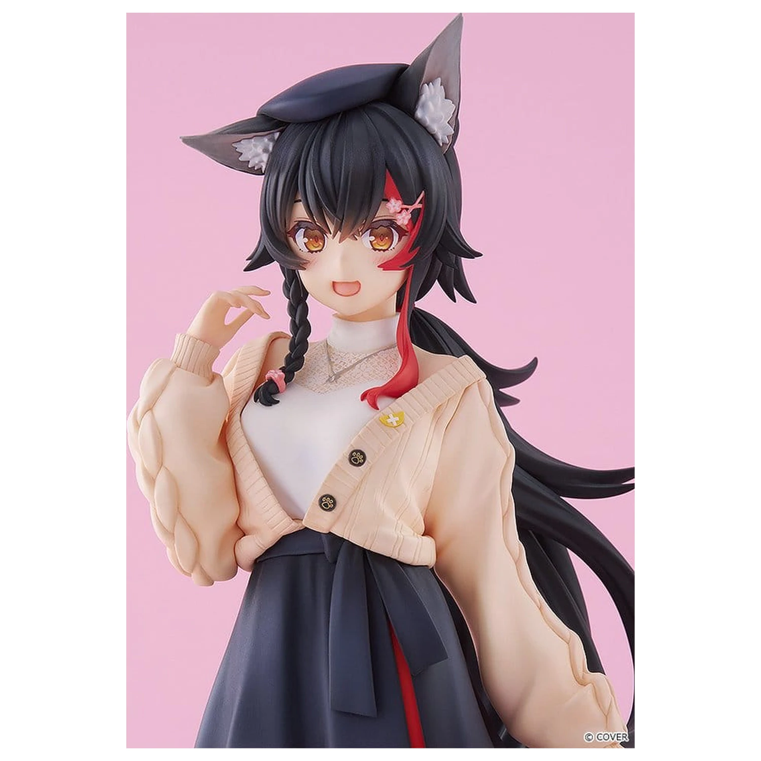 Hololive Production G.S. Collection PVC figúrka 1/7 Ookami Mio Date Style - Street Outfit Ver. 24 cm produktová fotografia