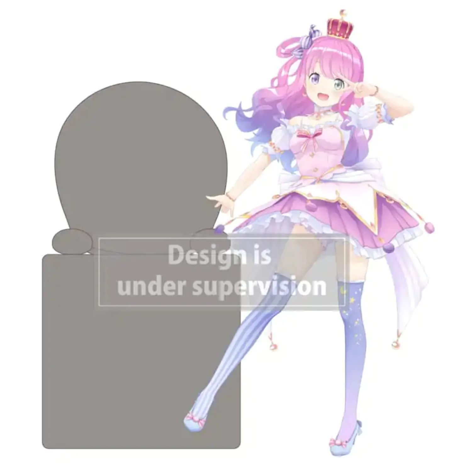 Hololive Production Hikkake PVC soška Himemori Luna 10 cm produktová fotografia