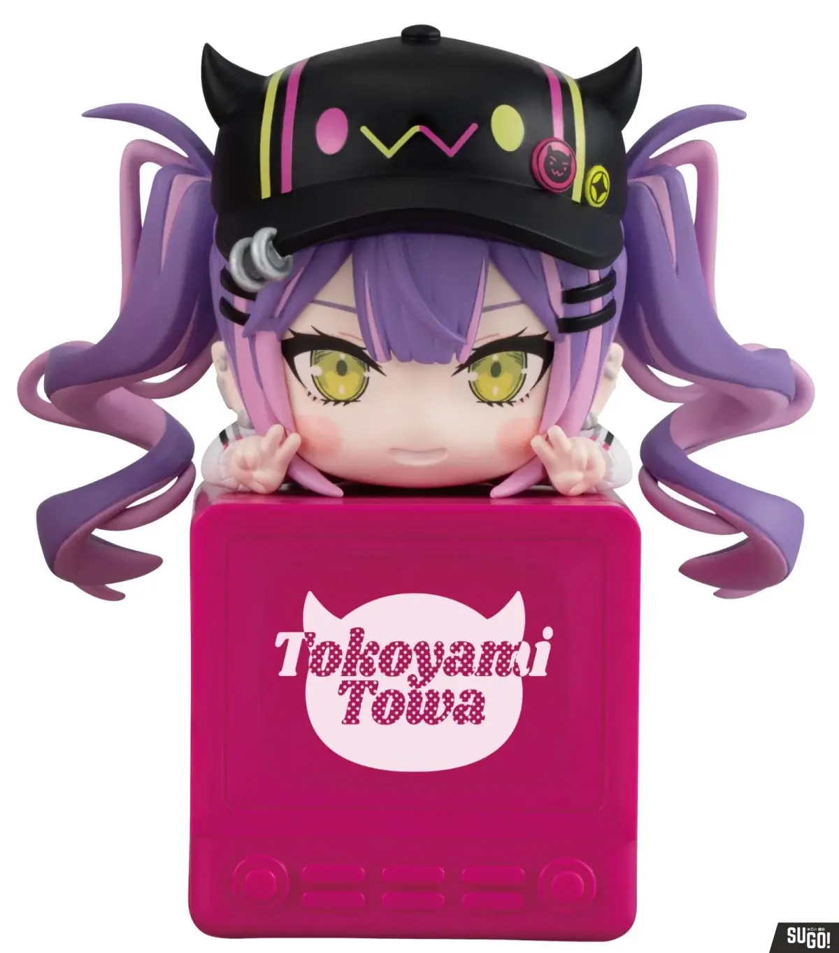 Hololive Production Hikkake PVC socha Tokoyami Towa 10 cm produktová fotografia