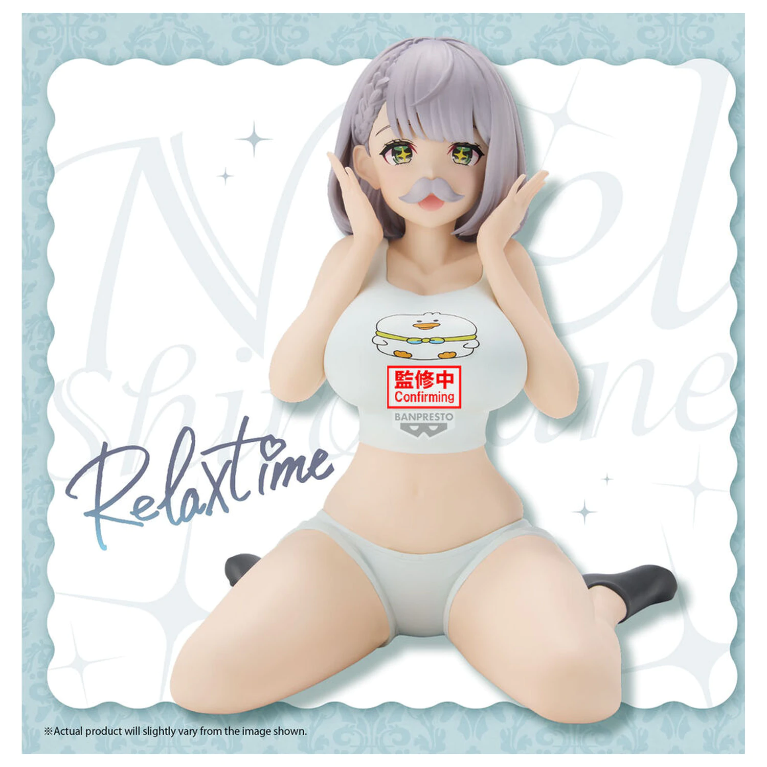 Hololive Shirogane Noel Relax Time figúrka 12cm produktová fotografia