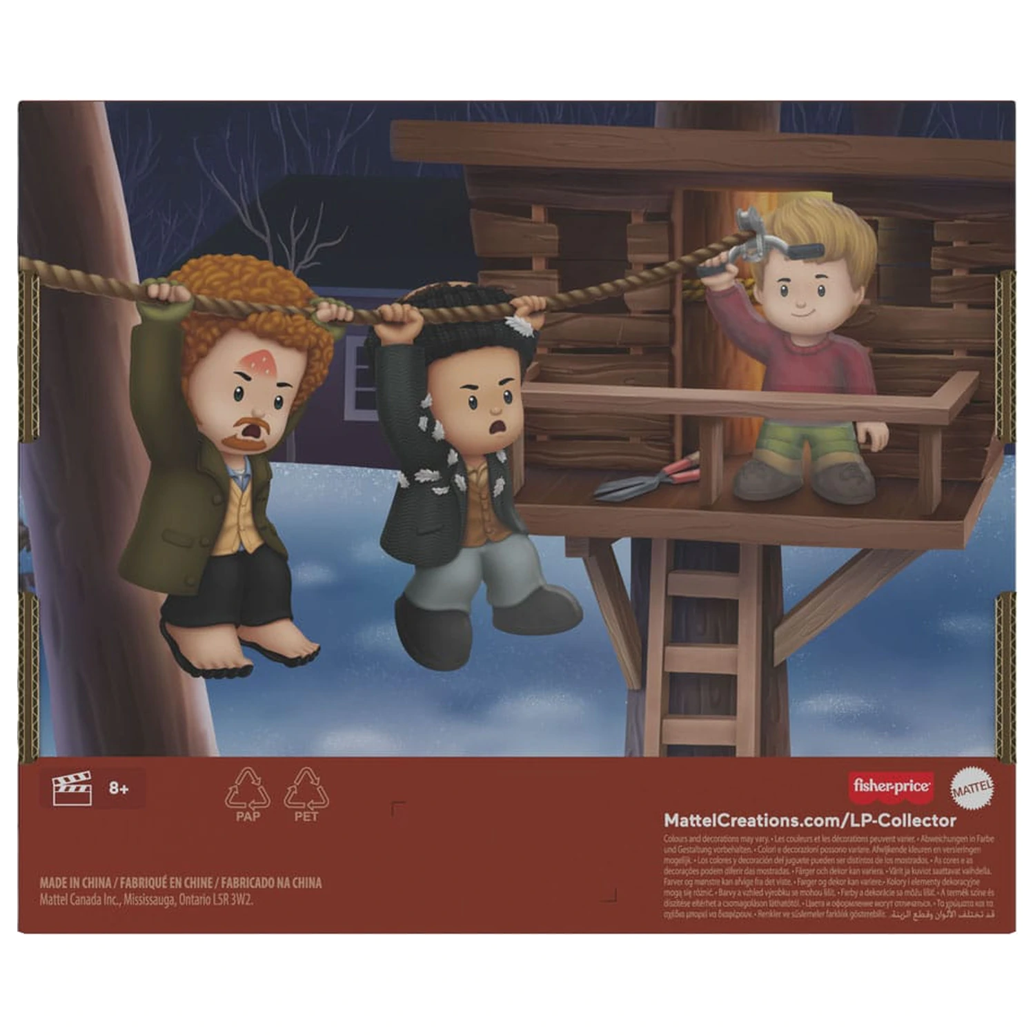 Home Alone Fisher-Price Little People Collector Mini figúrky 3-balenie 7 cm produktová fotografia
