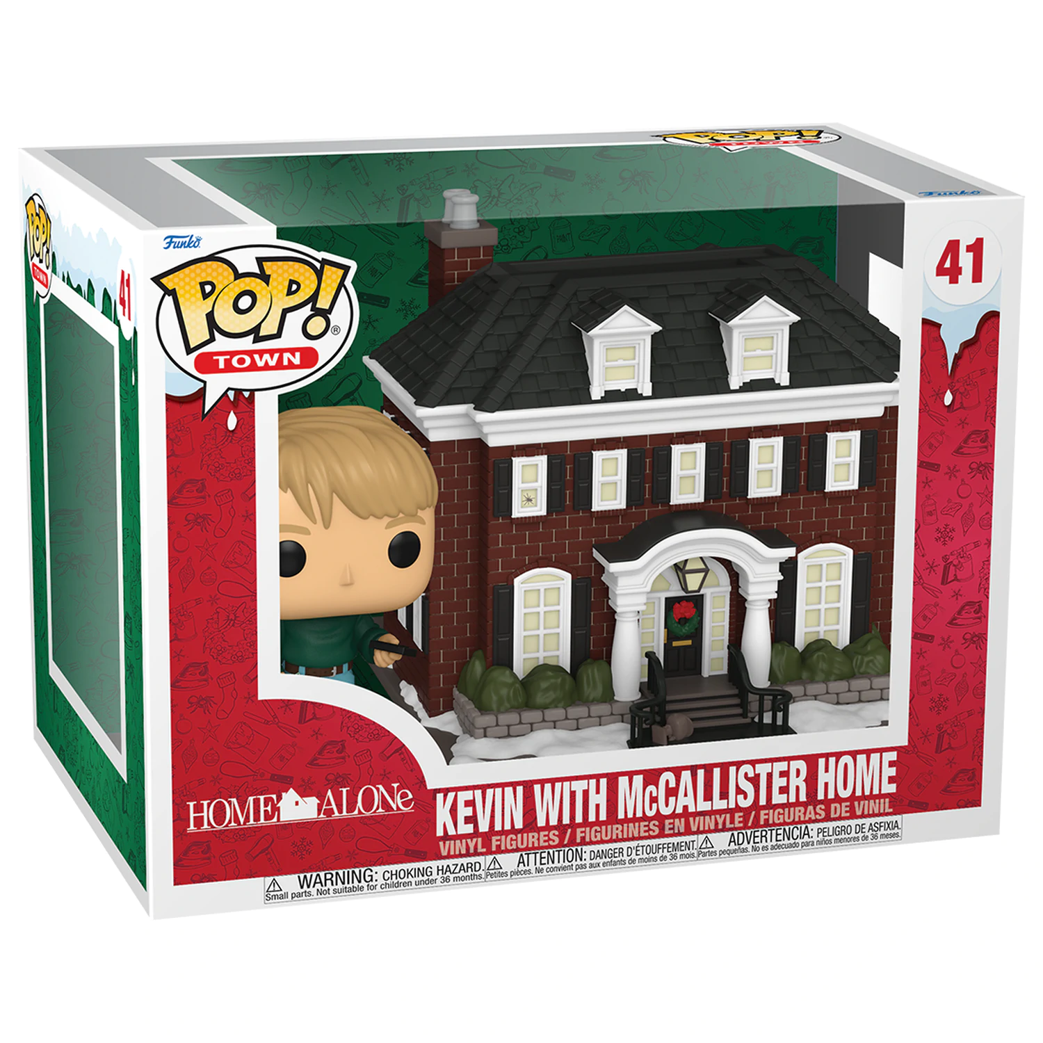 Home Alone Funko POP! Town vinylová figúrka Kevin s McCallister Home 9 cm produktová fotografia
