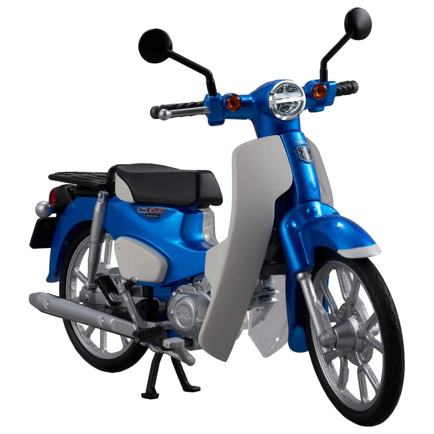 Honda Kaitanics Plastic Model Kit Super Cub 110 Glint Wave Blue Metalic produktová fotografia