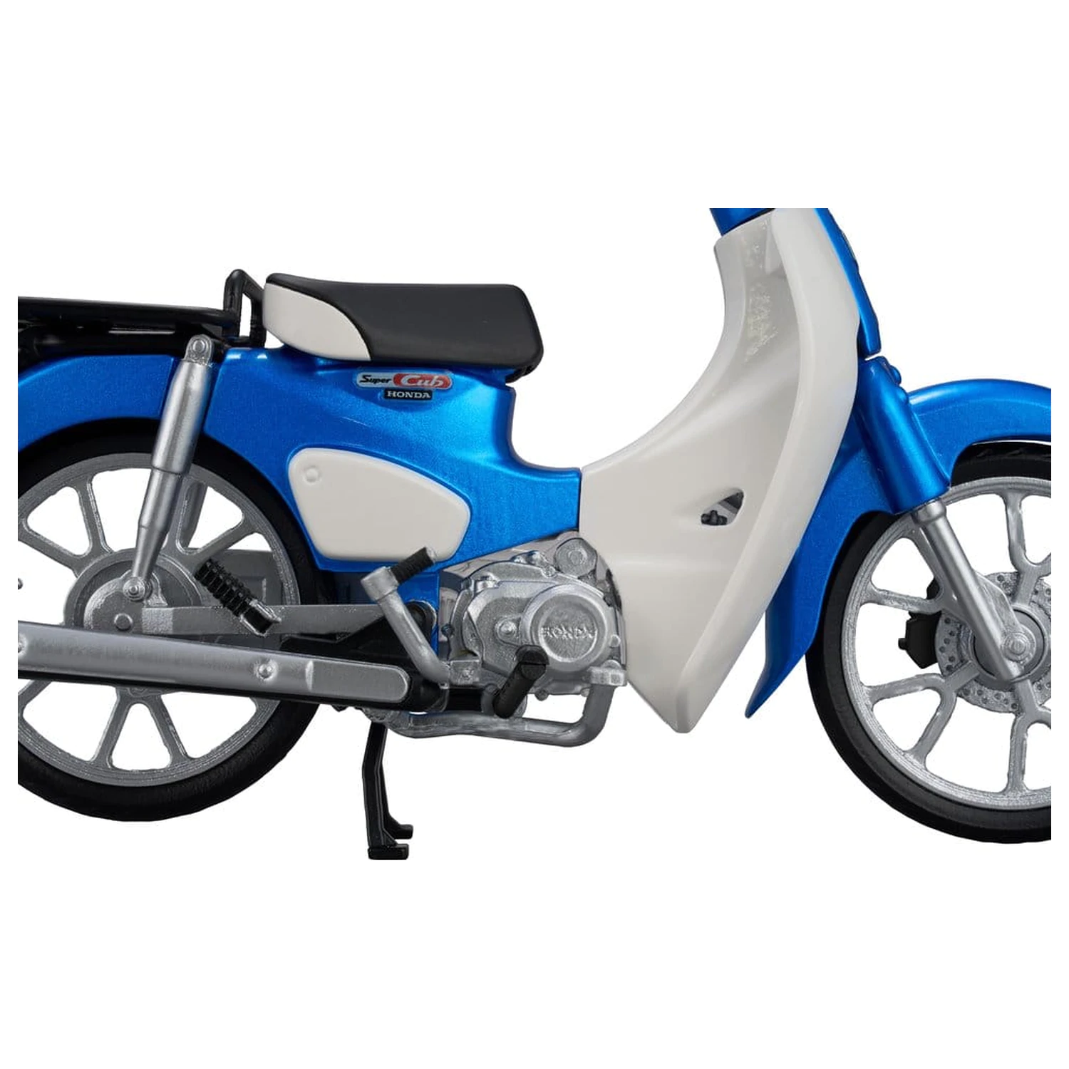 Honda Kaitanics Plastic Model Kit Super Cub 110 Glint Wave Blue Metalic produktová fotografia