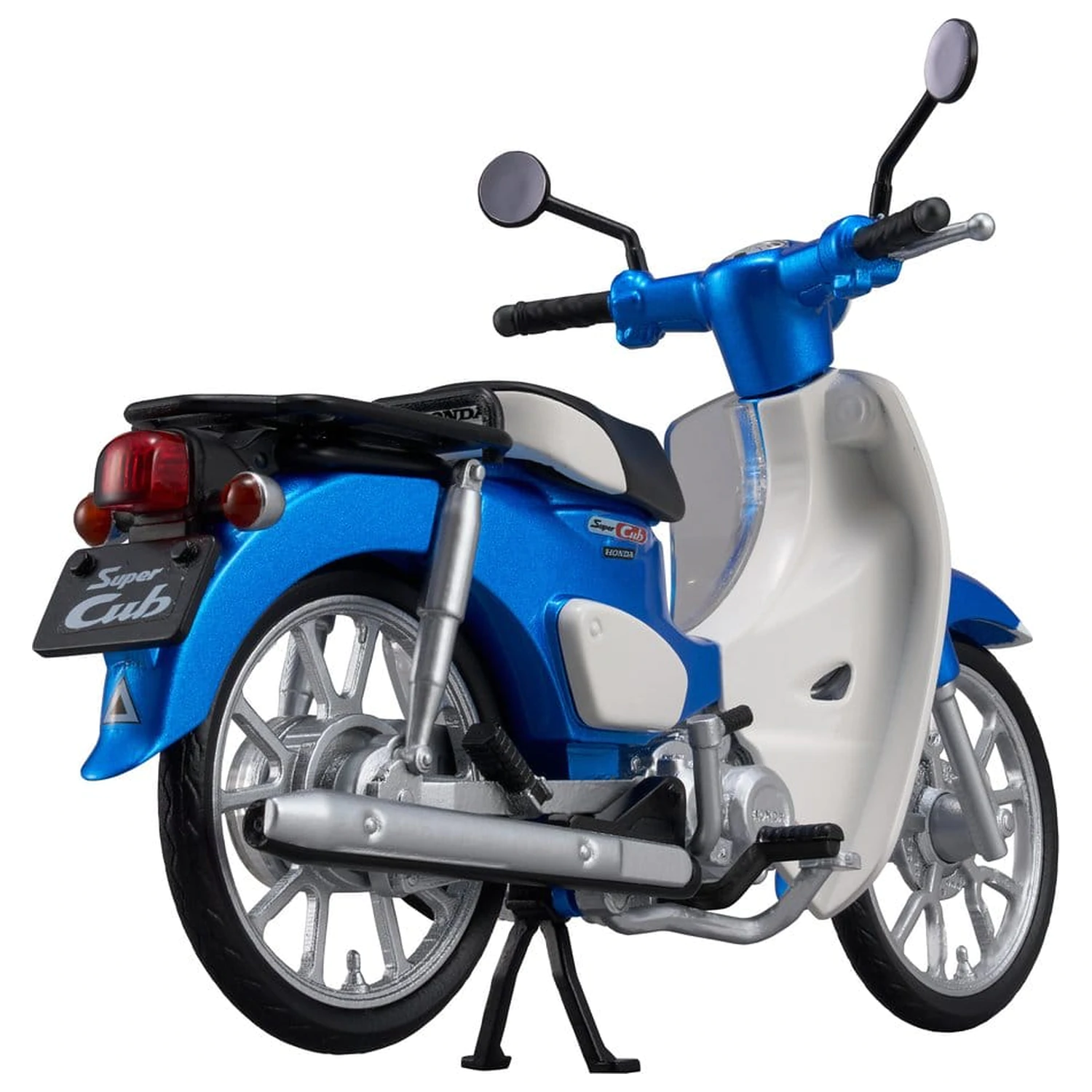 Honda Kaitanics Plastic Model Kit Super Cub 110 Glint Wave Blue Metalic produktová fotografia