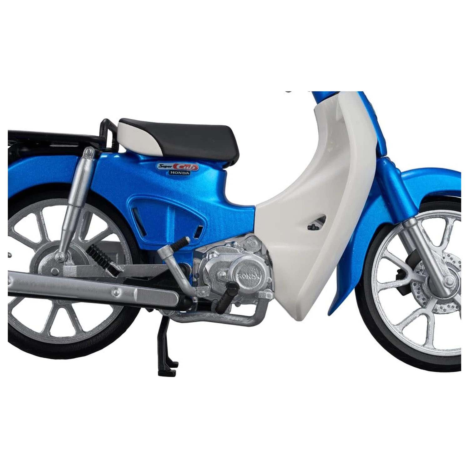 Honda Kaitanics Plastic Model Kit Super Cub 110 Glint Wave Blue Metalic produktová fotografia