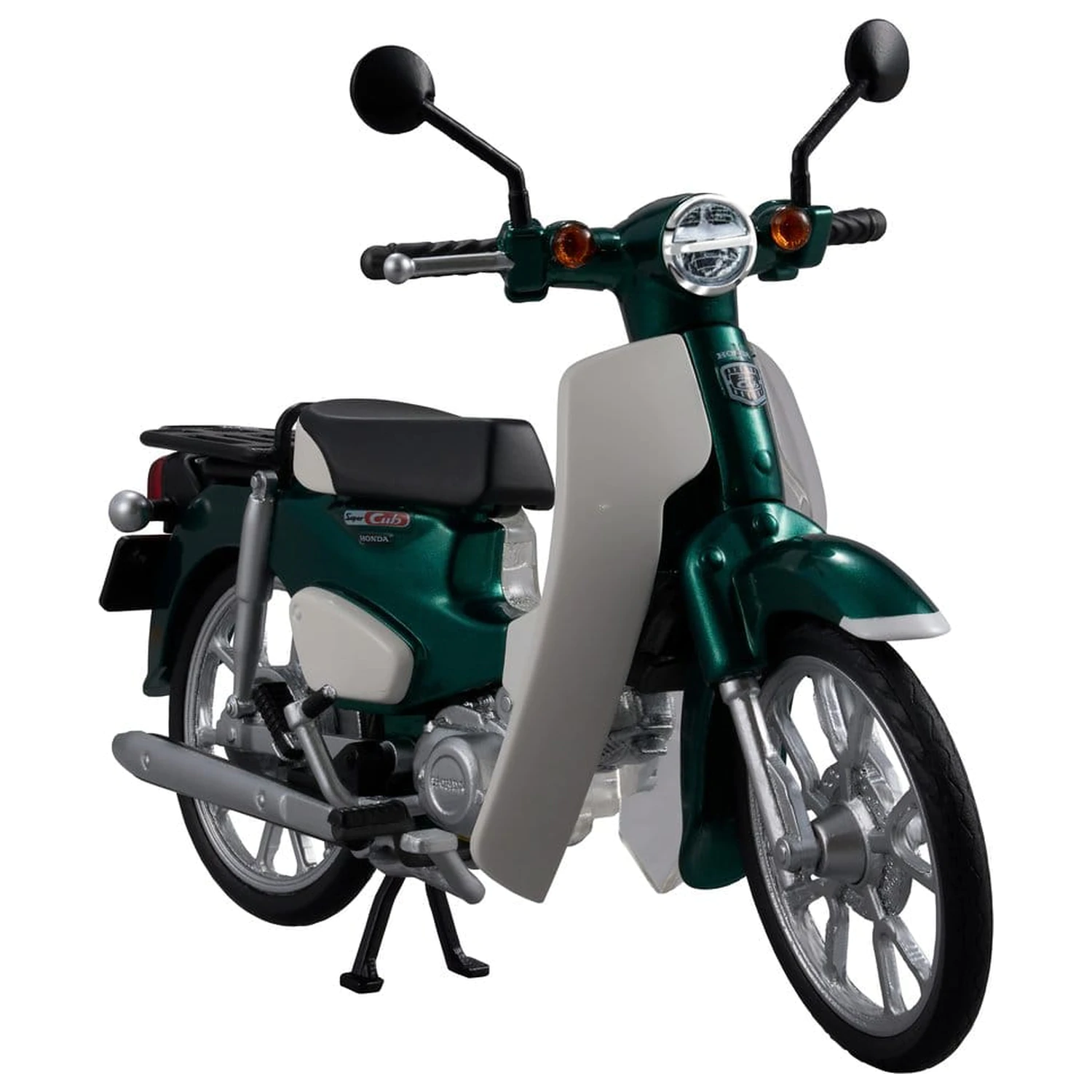Honda Kaitanics Plastikový model Kit Super Cub 110 Tasmania Green Metallic produktová fotografia