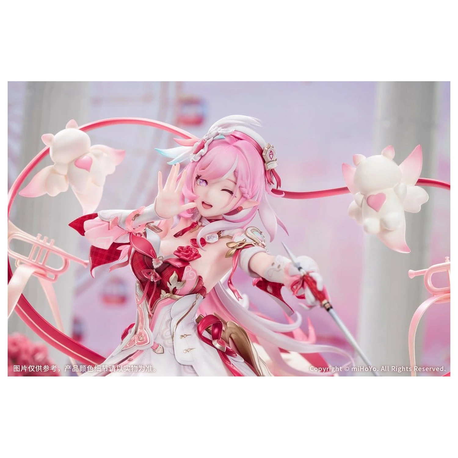 Honkai Impact 3rd PVC figúrka 1/7 Elysia Hi Love Elf Ver. s bonusom 29 cm produktová fotografia
