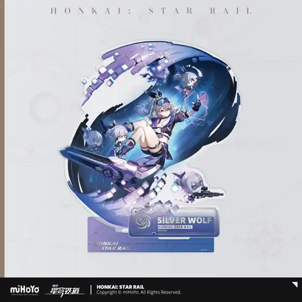 Honkai: Star Rail Akrylová figúrka: Silver Wolf 17 cm termékfotó