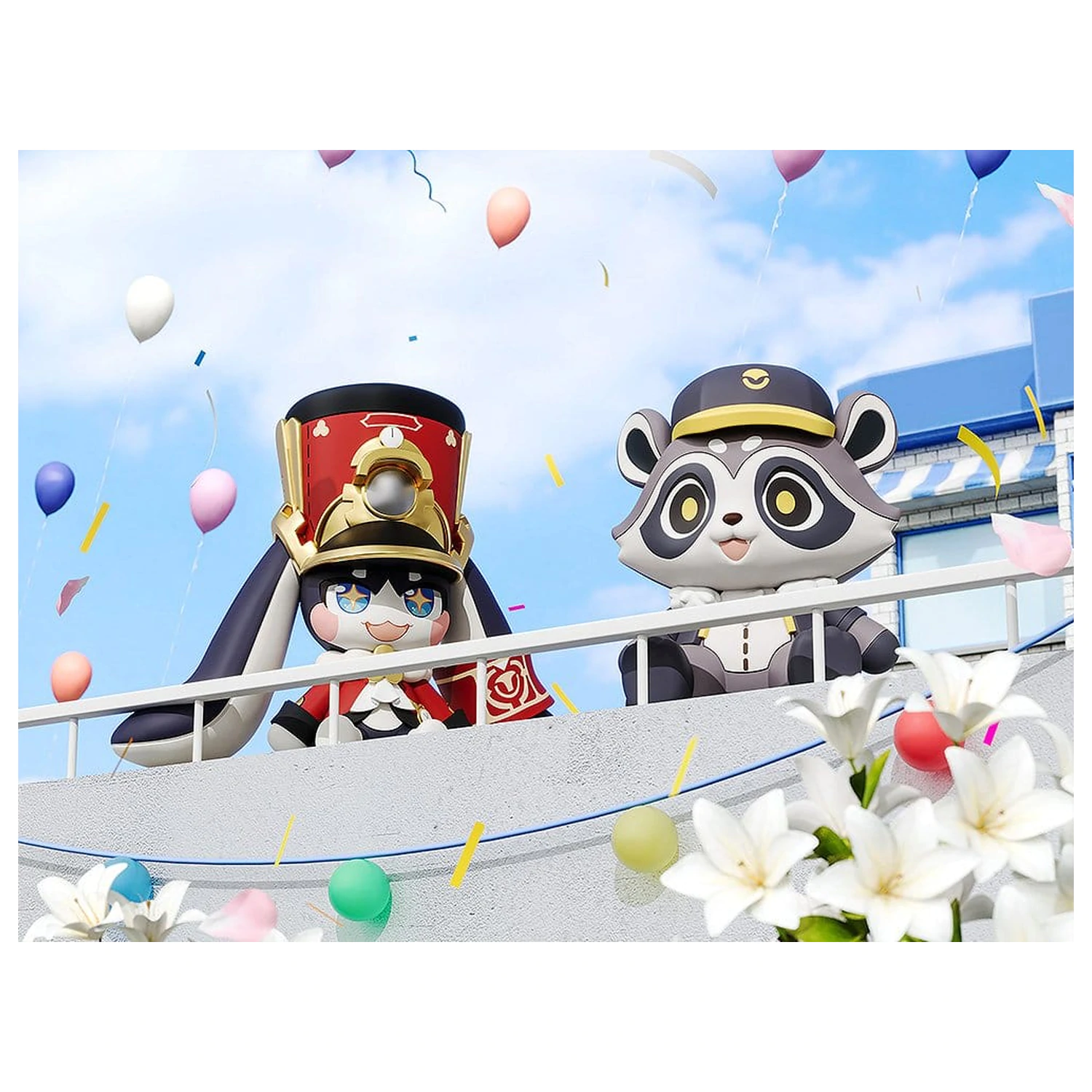 Honkai: Star Rail Huggy Good Smile Mini figúrka Baseball Raccoon 7 cm produktová fotografia
