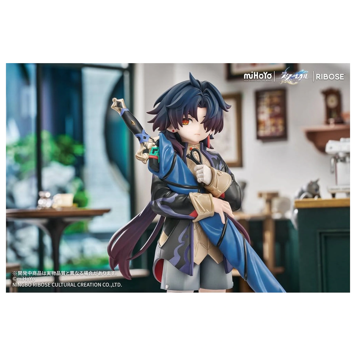 Honkai: Star Rail Rise Up+ Chibi Cat Series Chibi figúrka Blade Ver. 19 cm produktová fotografia
