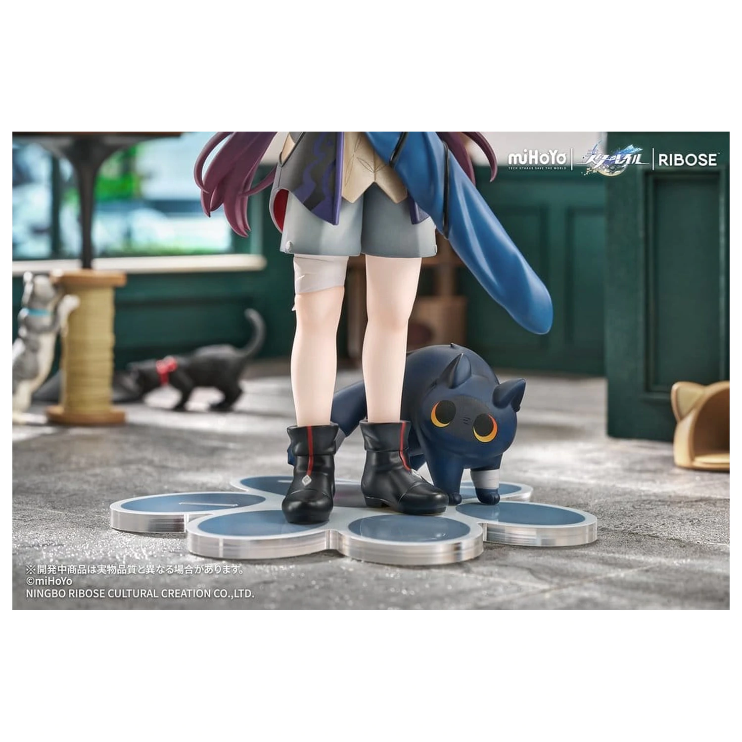 Honkai: Star Rail Rise Up+ Chibi Cat Series Chibi figúrka Blade Ver. 19 cm produktová fotografia