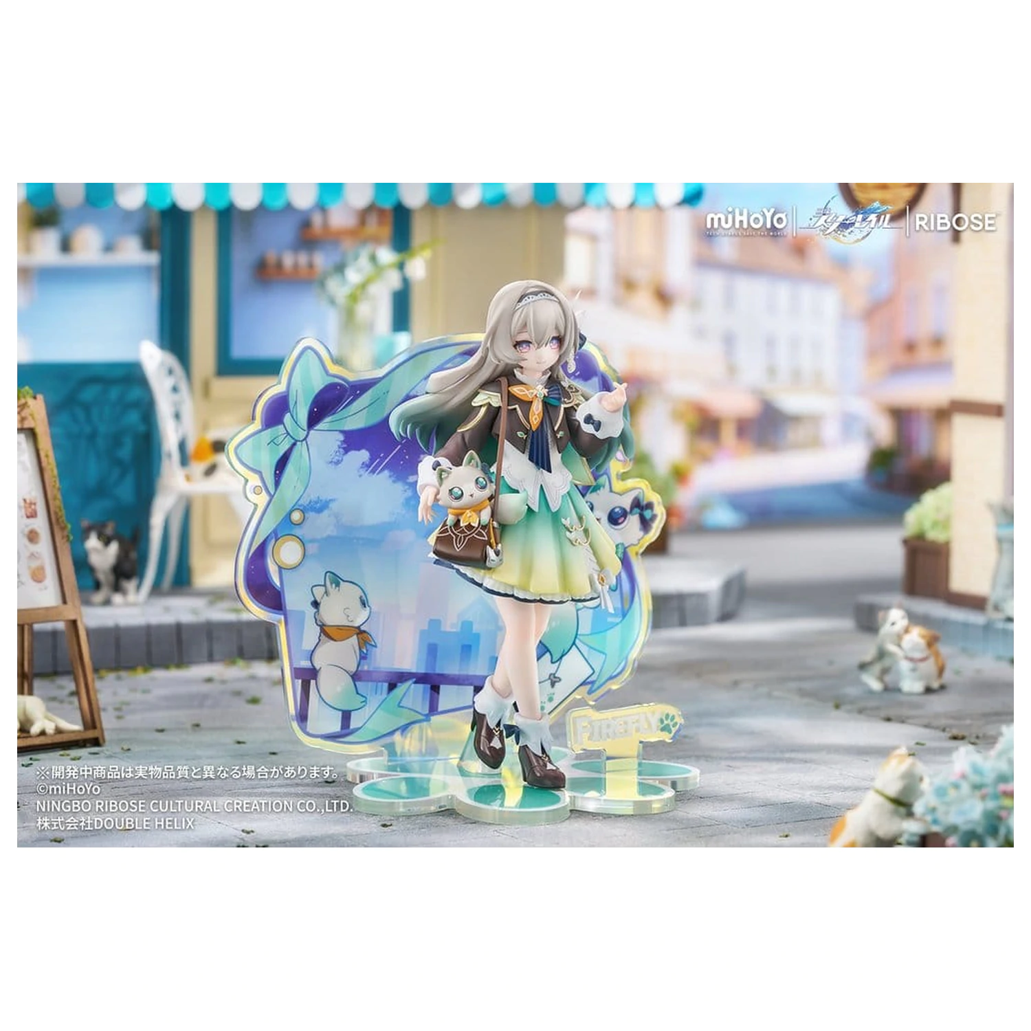 Honkai: Star Rail Rise Up+ Chibi Cat Series Mini Figúrka Firefly Ver. 18 cm produktová fotografia