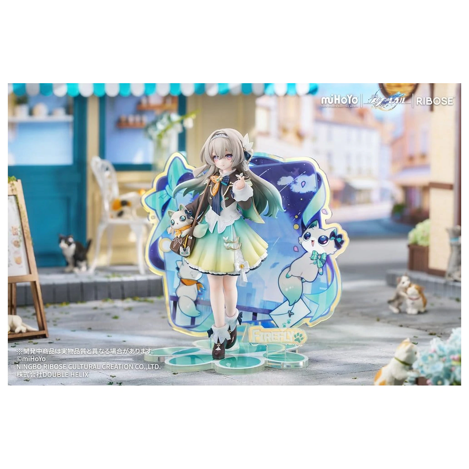 Honkai: Star Rail Rise Up+ Chibi Cat Series Mini Figúrka Firefly Ver. 18 cm produktová fotografia