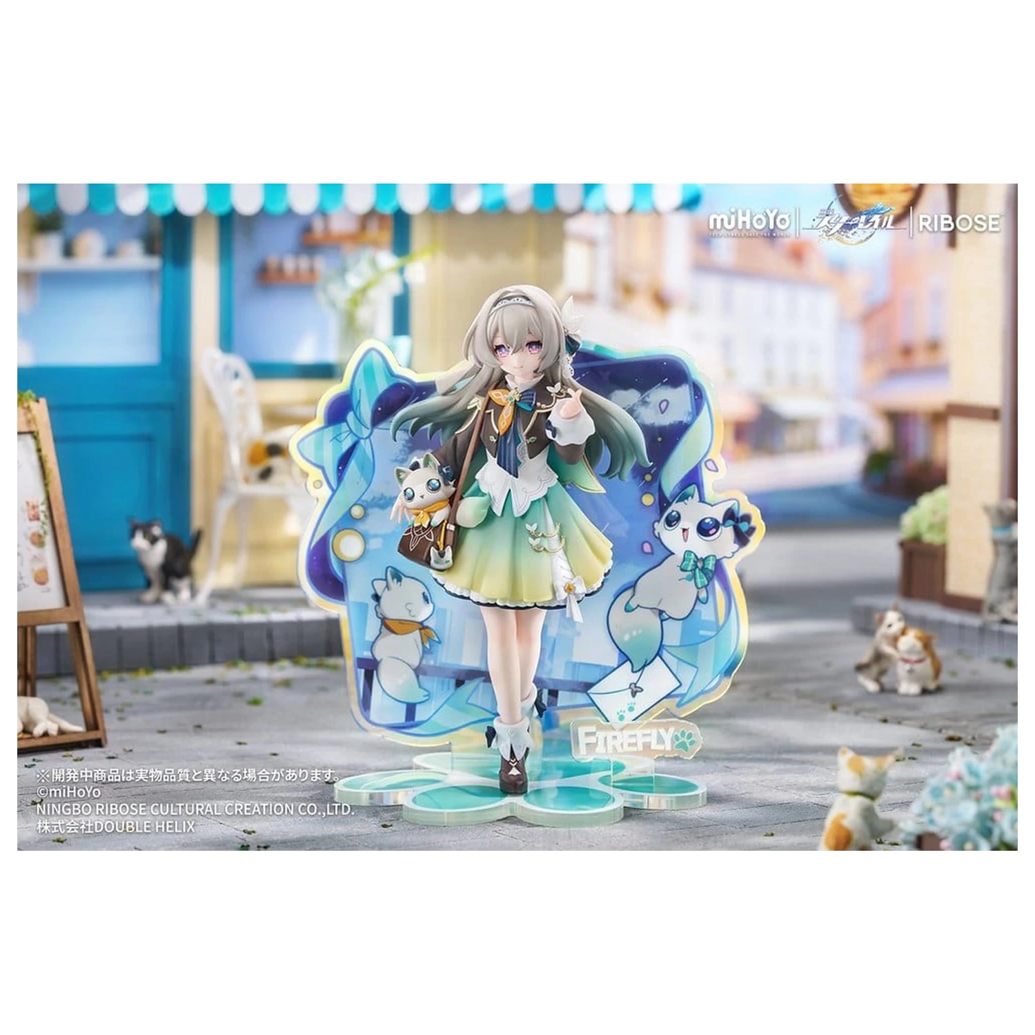 Honkai: Star Rail Rise Up+ Chibi Cat Series Mini Figúrka Firefly Ver. 18 cm produktová fotografia