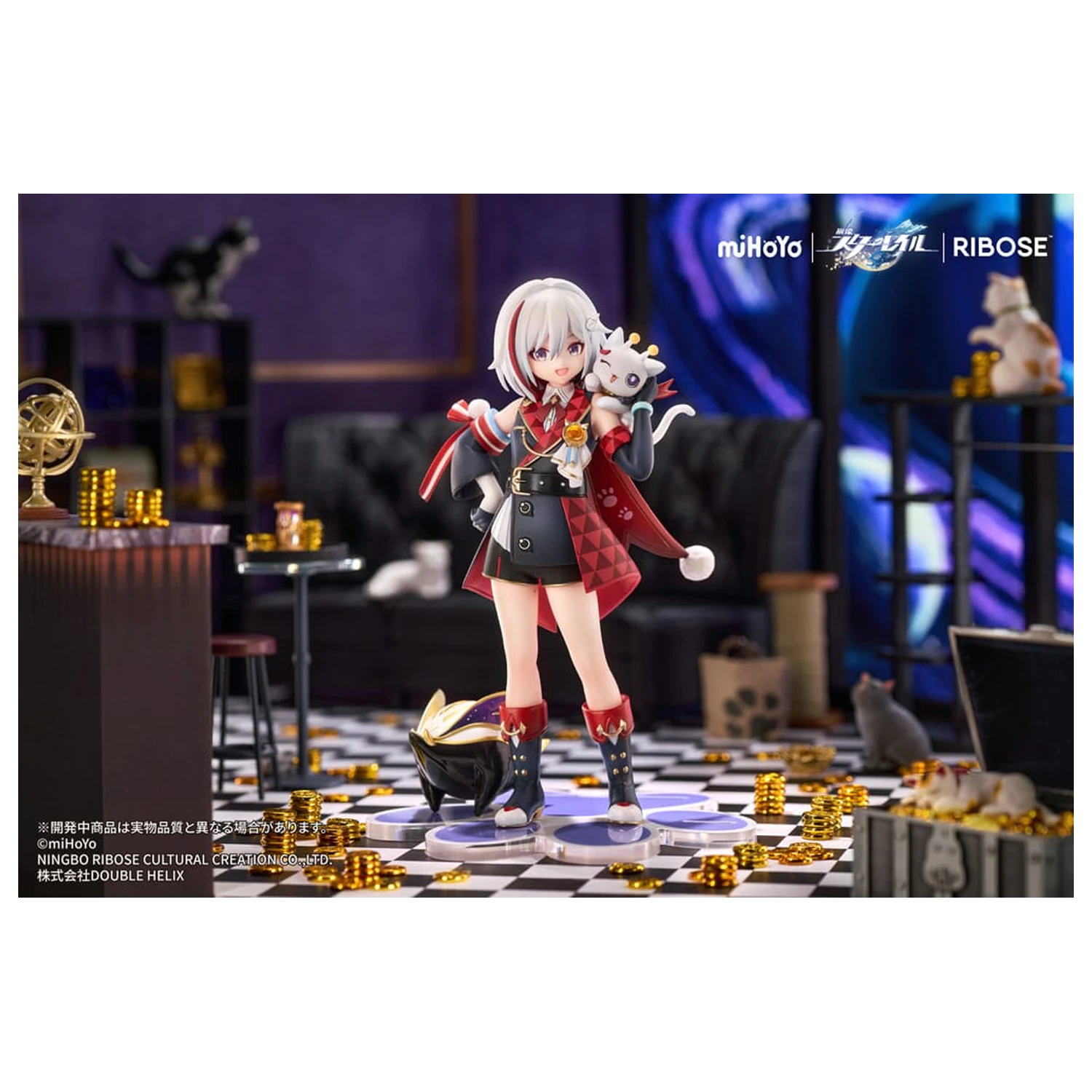 Honkai: Star Rail Rise Up Chibineko Series PVC Socha Topaz & Numby Ver. 18 cm produktová fotografia