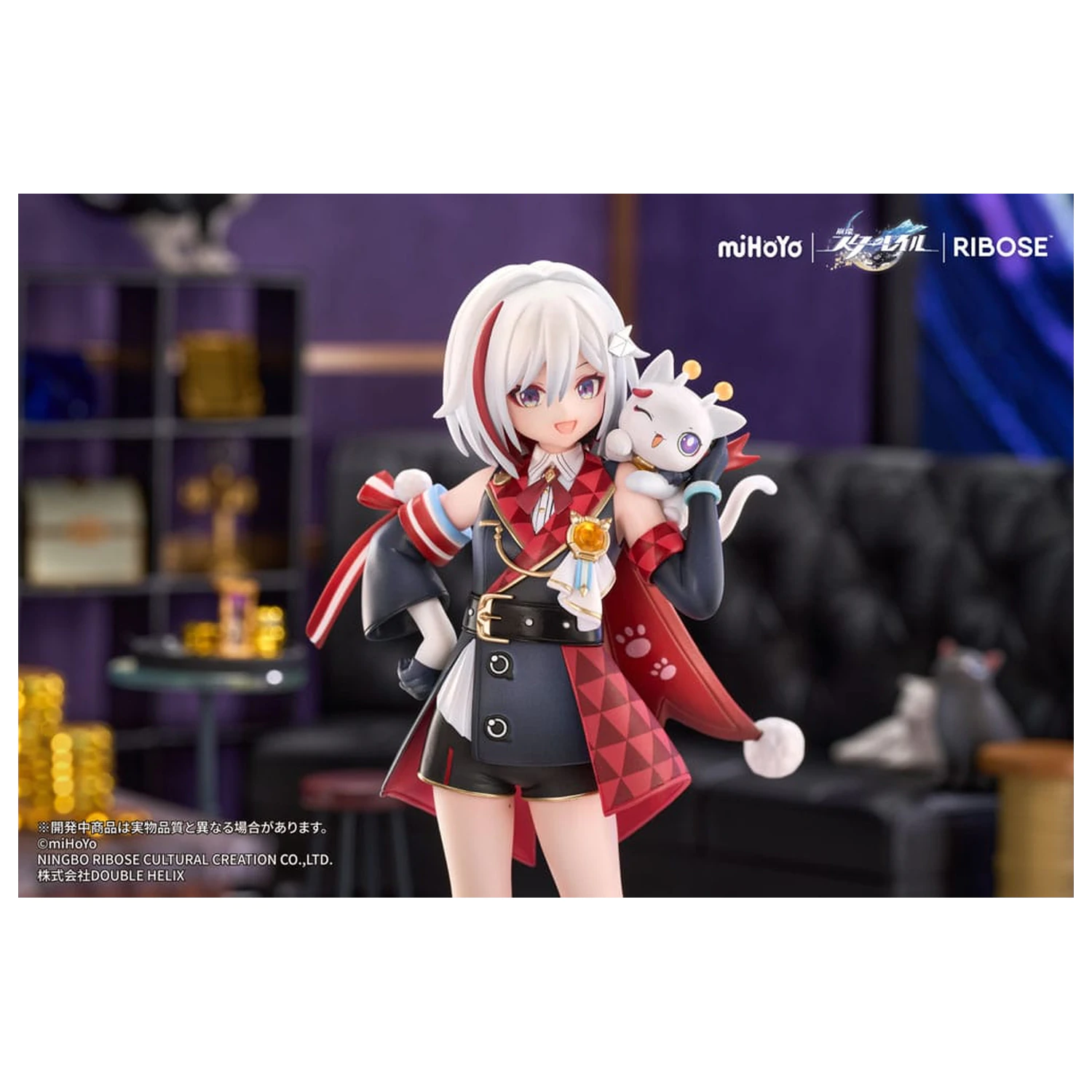 Honkai: Star Rail Rise Up Chibineko Series PVC Socha Topaz & Numby Ver. 18 cm produktová fotografia