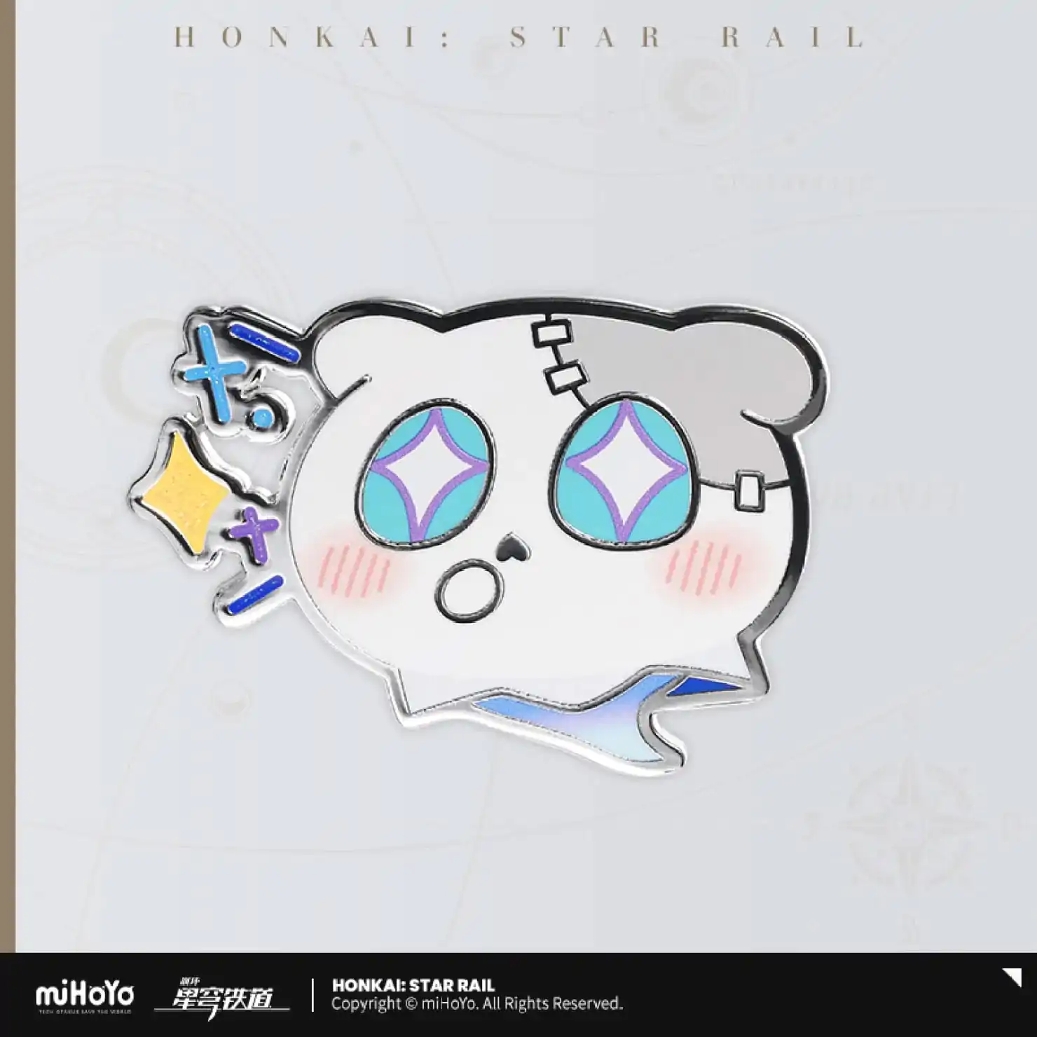 Honkai: Star Rail Wubbaboo Series Odznak Starry Pitiful Anticipation produktová fotografia