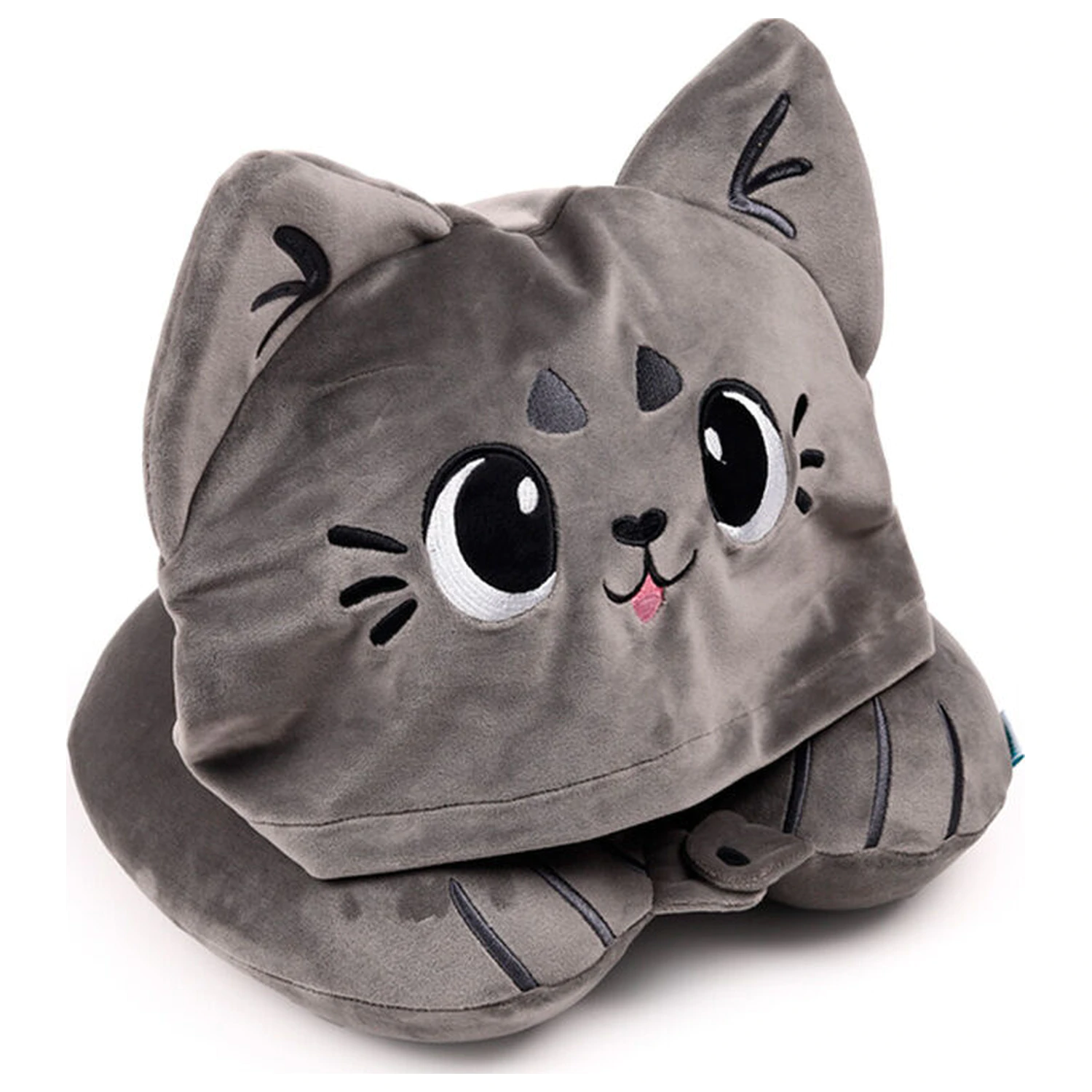 Hoodeazzz Cats Beans & Co cestovný vankúš s kapucňou produktová fotografia