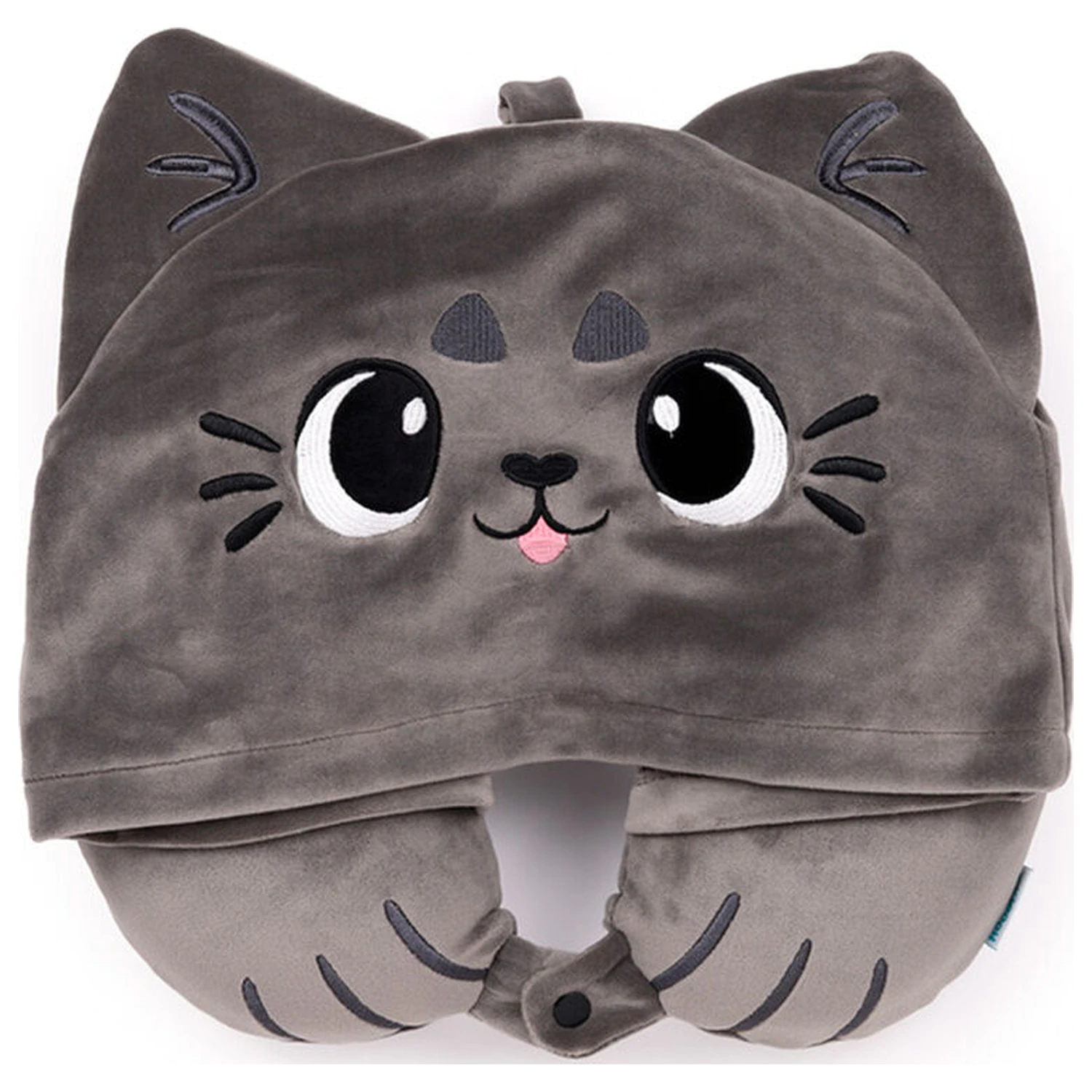 Hoodeazzz Cats Beans & Co cestovný vankúš s kapucňou produktová fotografia