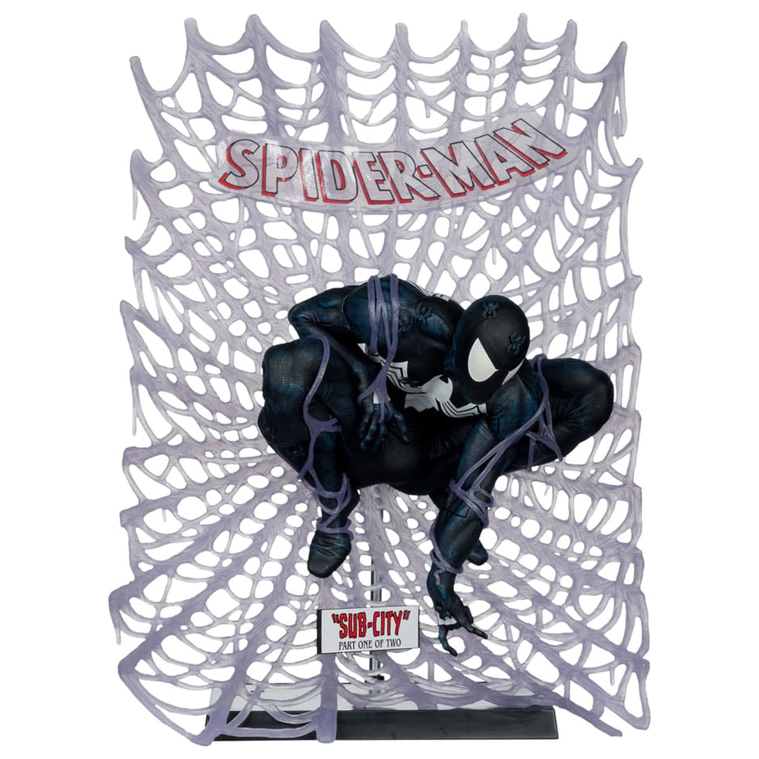 Marvel Collection PVC socha 1/6 Spider-Man (Spider-Man #1)(Black Suit)(Chase) 28 cm produktová fotografia