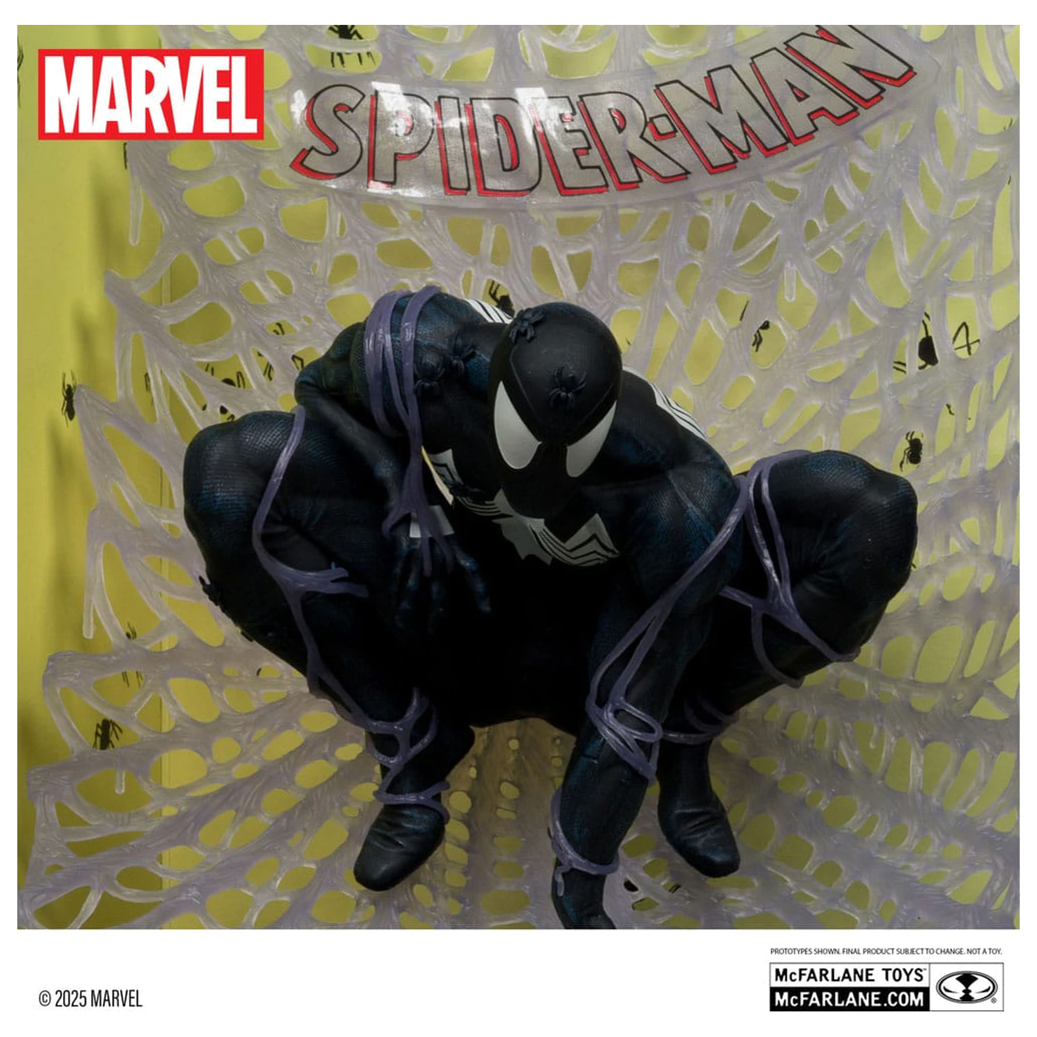 Marvel Collection PVC socha 1/6 Spider-Man (Spider-Man #1)(Black Suit)(Chase) 28 cm produktová fotografia