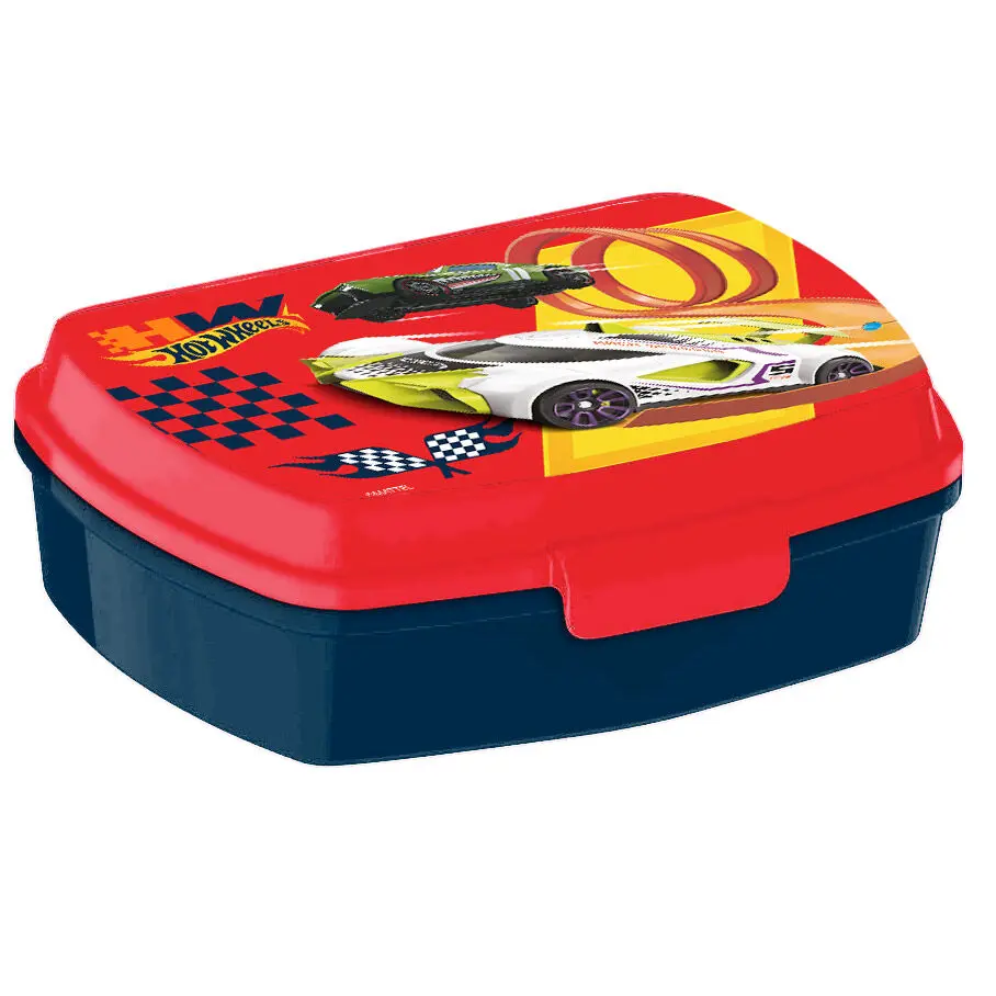Hot Wheels obedár + hliníková fľaša set 500 ml produktová fotografia