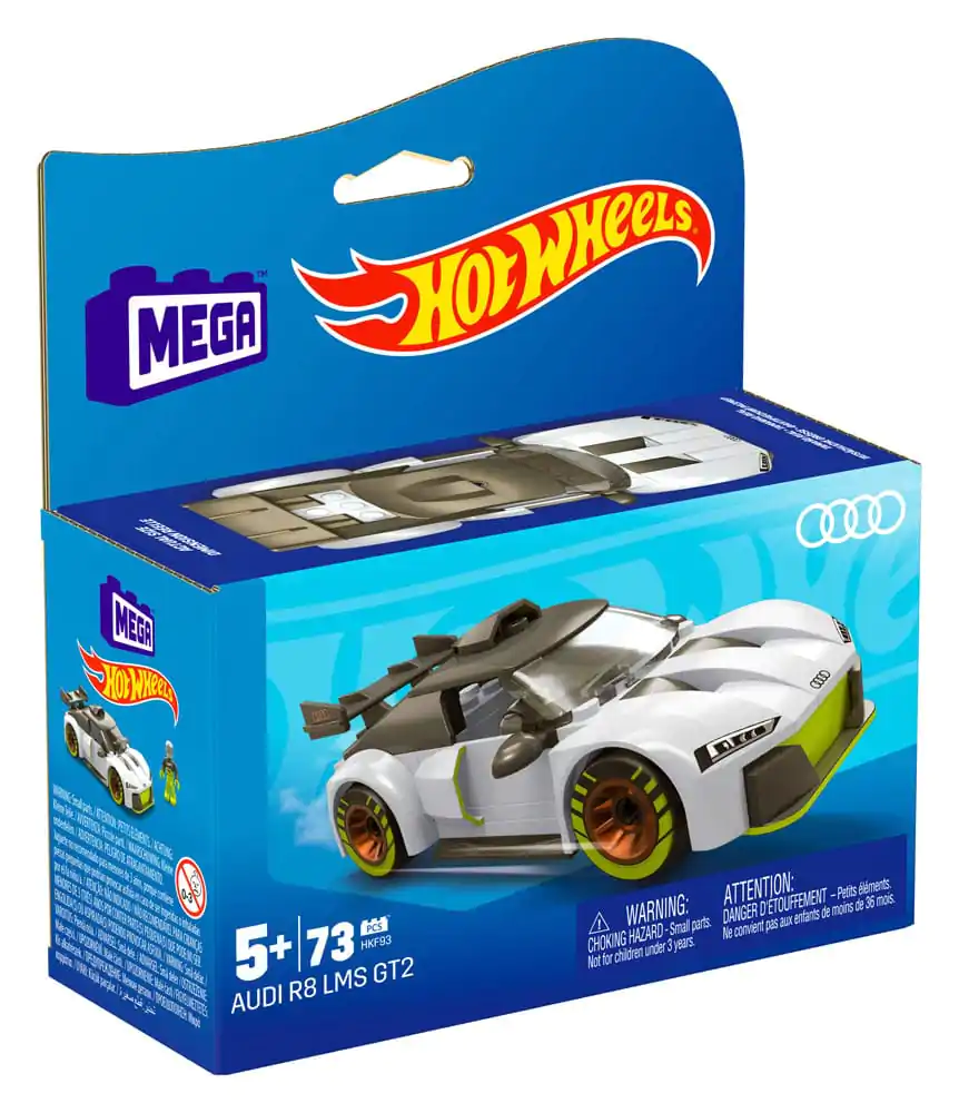 Hot Wheels MEGA stavebnica Audi R8 LMS GT2 12 cm produktová fotografia