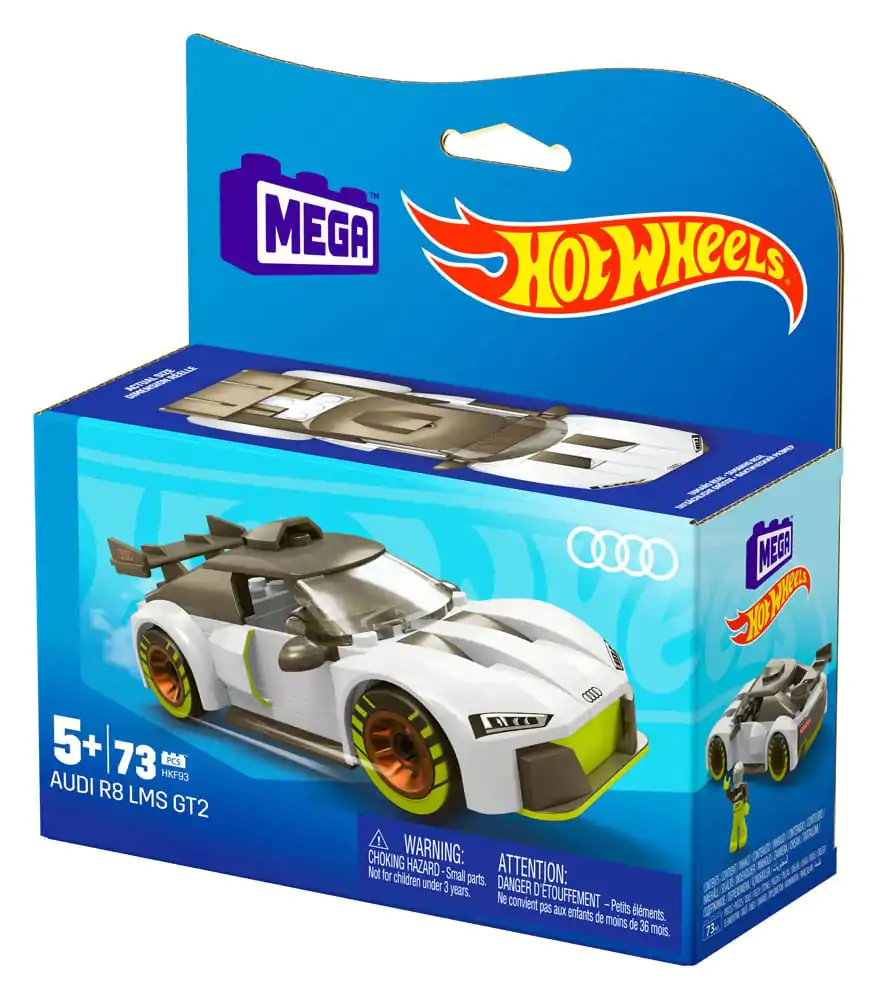 Hot Wheels MEGA stavebnica Audi R8 LMS GT2 12 cm produktová fotografia