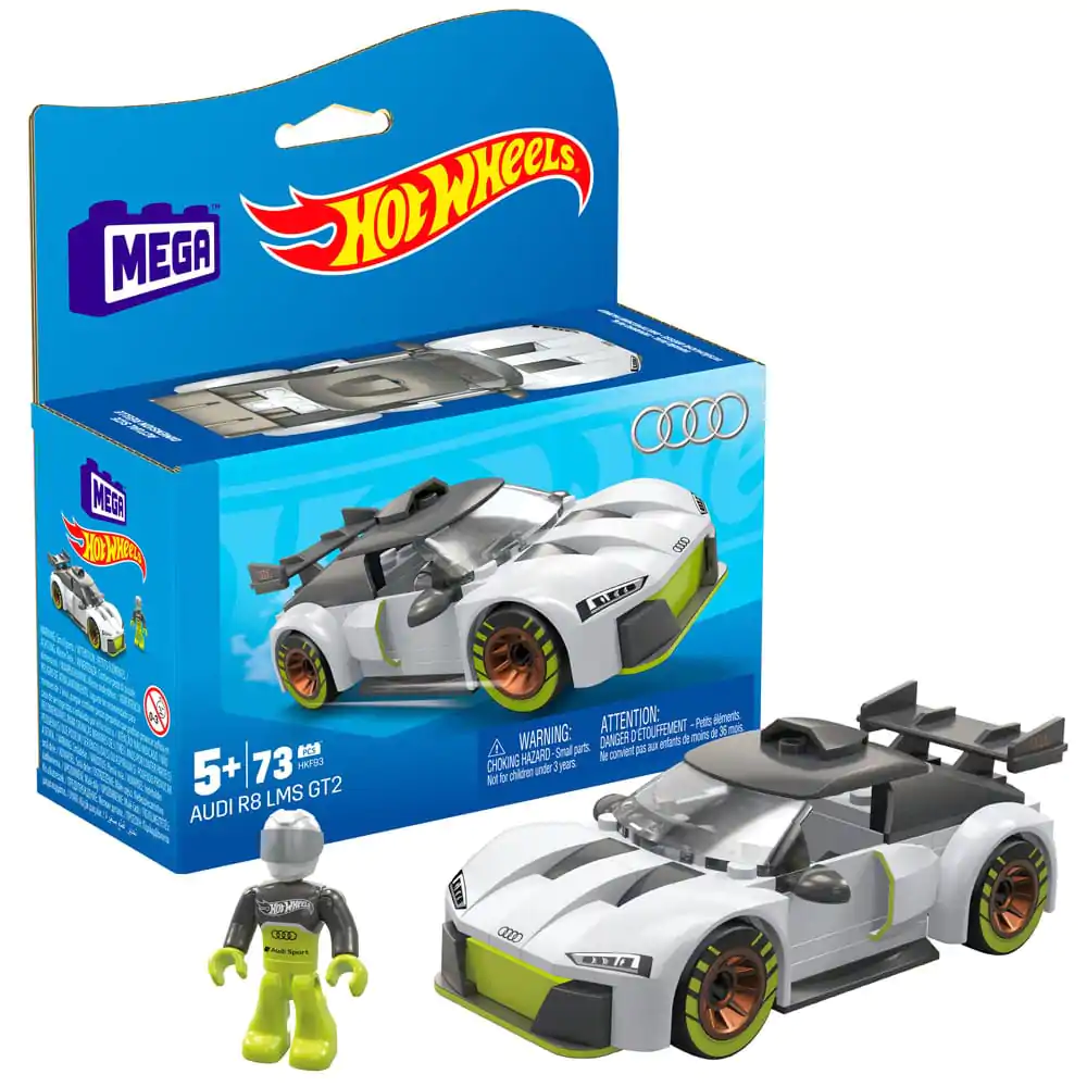 Hot Wheels MEGA stavebnica Audi R8 LMS GT2 12 cm produktová fotografia