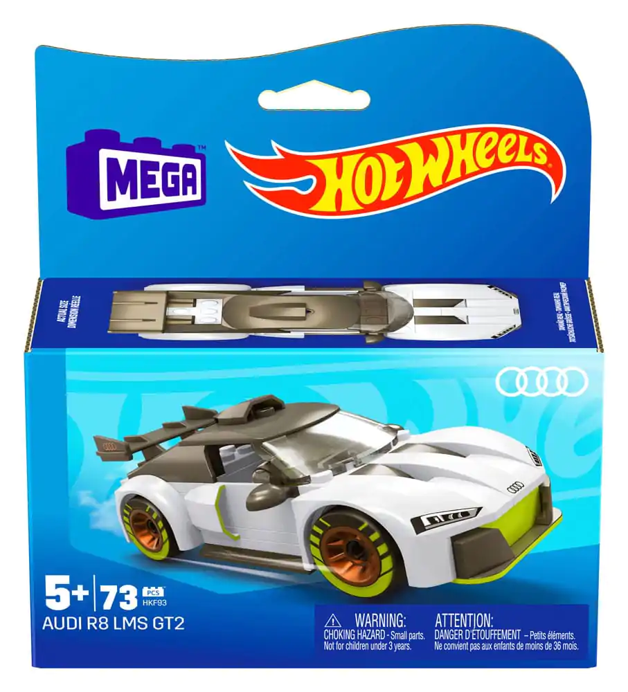 Hot Wheels MEGA stavebnica Audi R8 LMS GT2 12 cm produktová fotografia