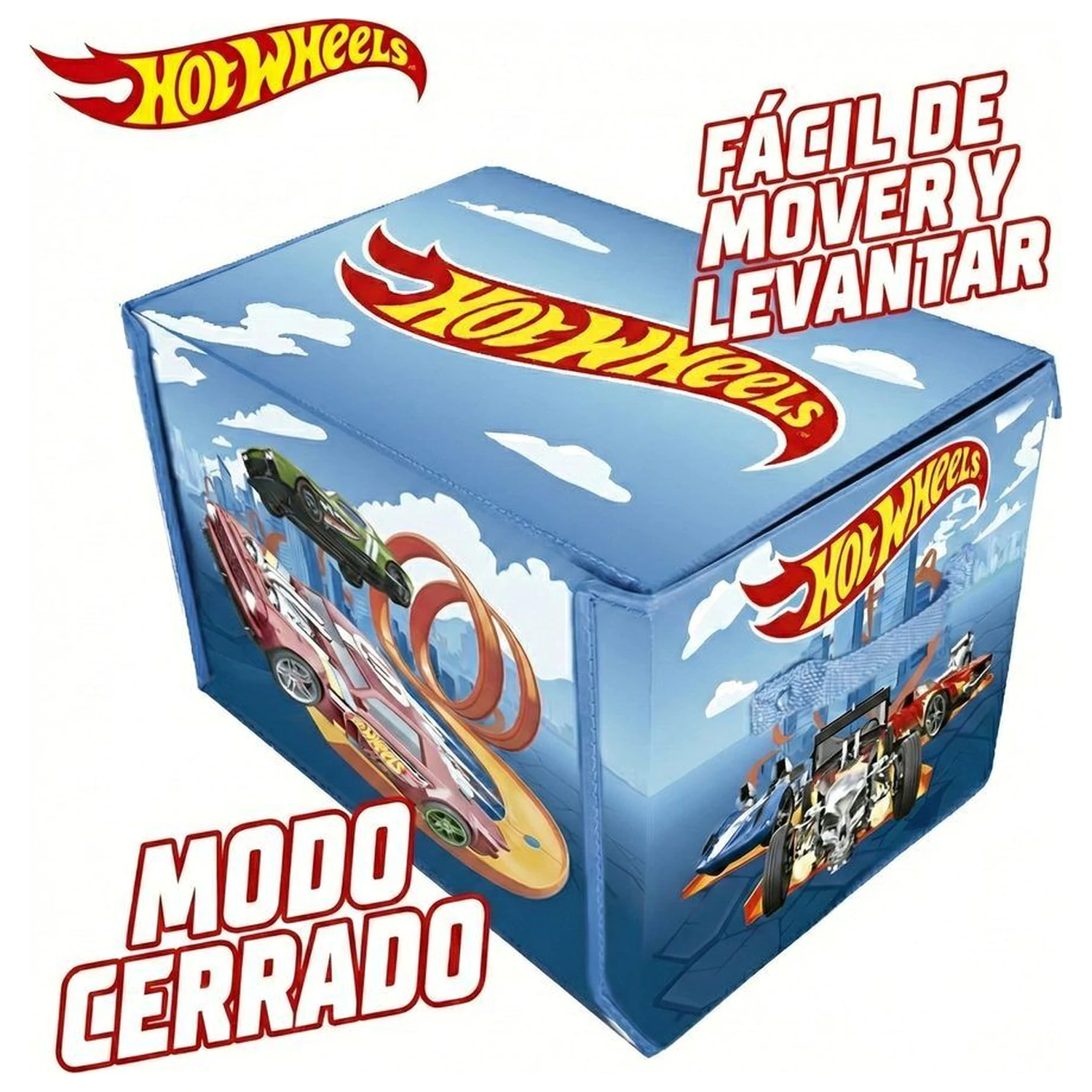 Hot Wheels organizér na autíčka s dráhou a hracou plochou produktová fotografia