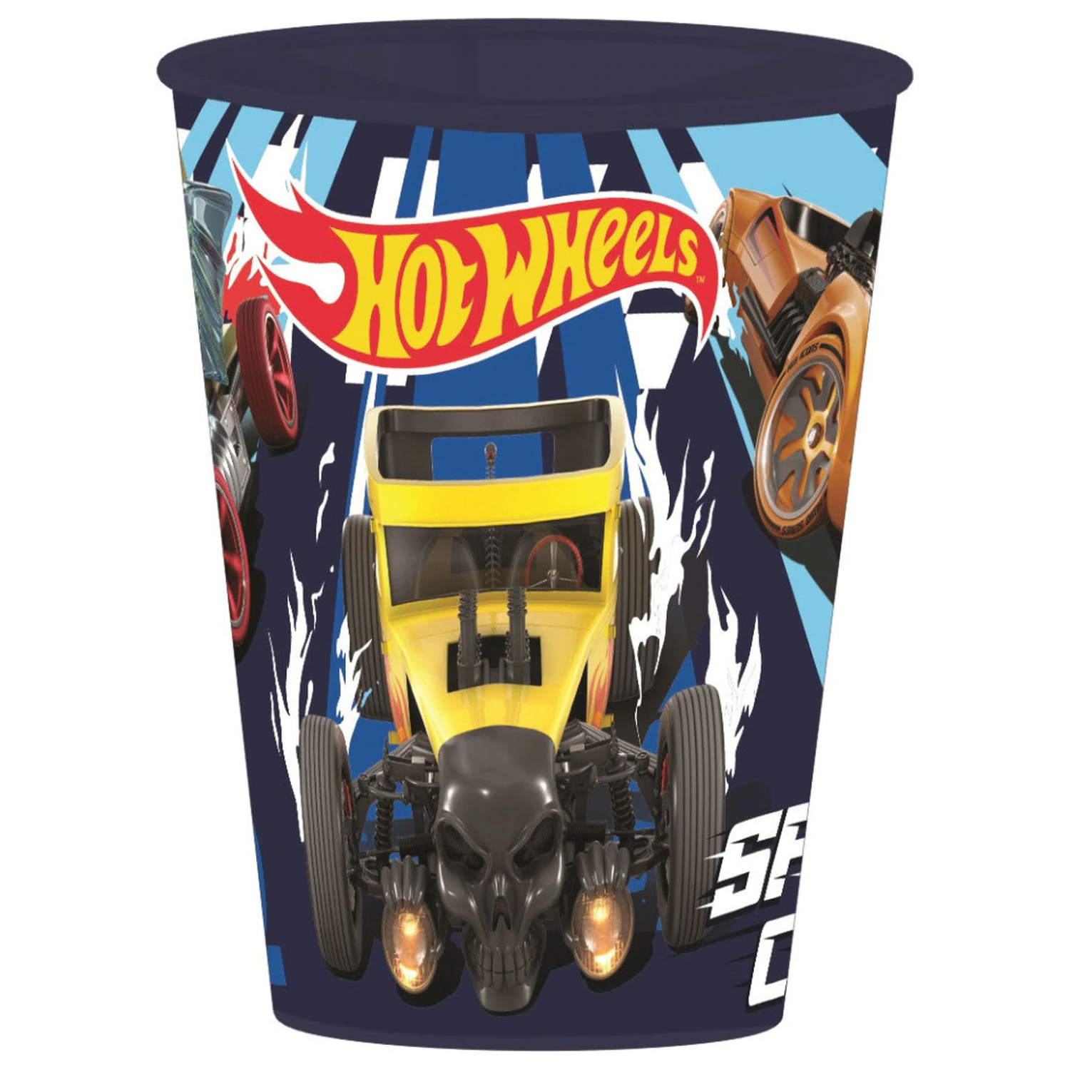 Hot Wheels Blue Fire plastový pohár 260 ml produktová fotografia