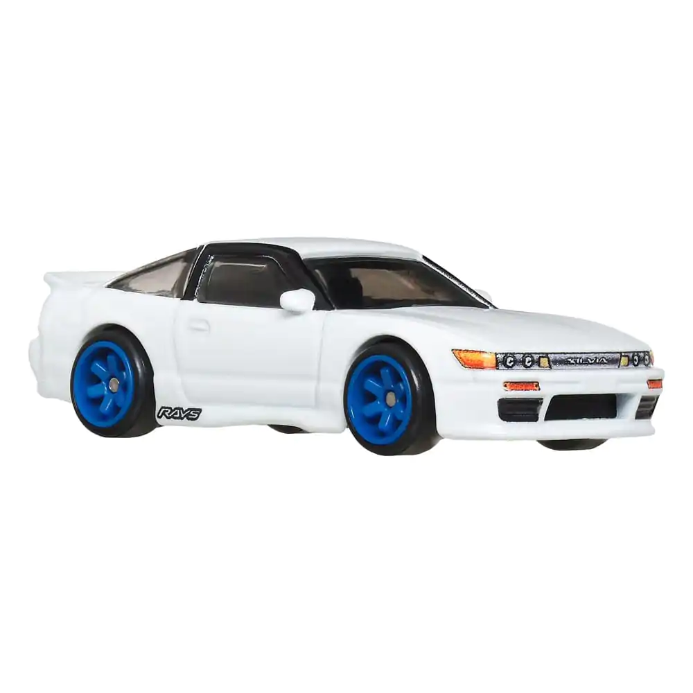 Hot Wheels Premium Car Culture Zberateľské kovové vozidlá 2-balenie 1/64 '96 Nissan 180SX Type X & Nissan SilEighty produktová fotografia