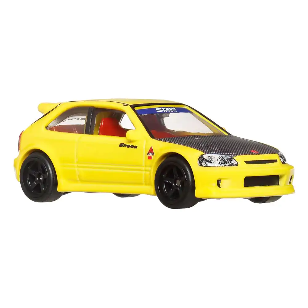 Hot Wheels Premium Car Culture Zberateľské autíčko 2-balenie 1/64 &#039;99 Honda Civic Type R (EK9) &amp; Honda Civic Type R produktová fotografia