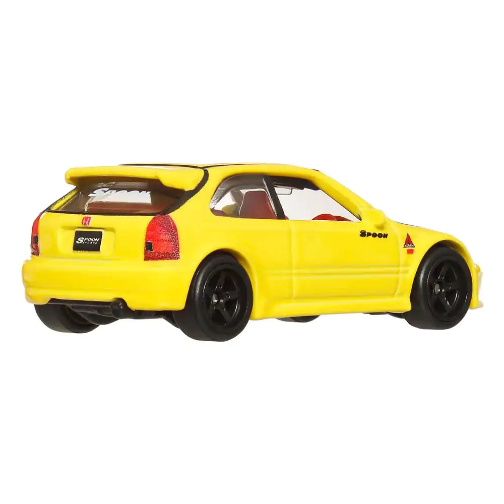 Hot Wheels Premium Car Culture Zberateľské autíčko 2-balenie 1/64 &#039;99 Honda Civic Type R (EK9) &amp; Honda Civic Type R produktová fotografia