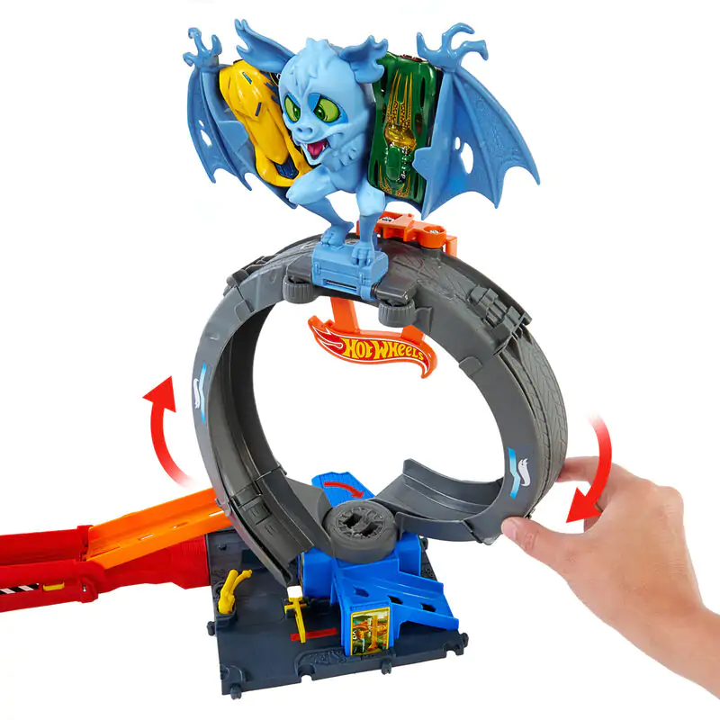 Hot Wheels City Bat Loop Útok produktová fotografia